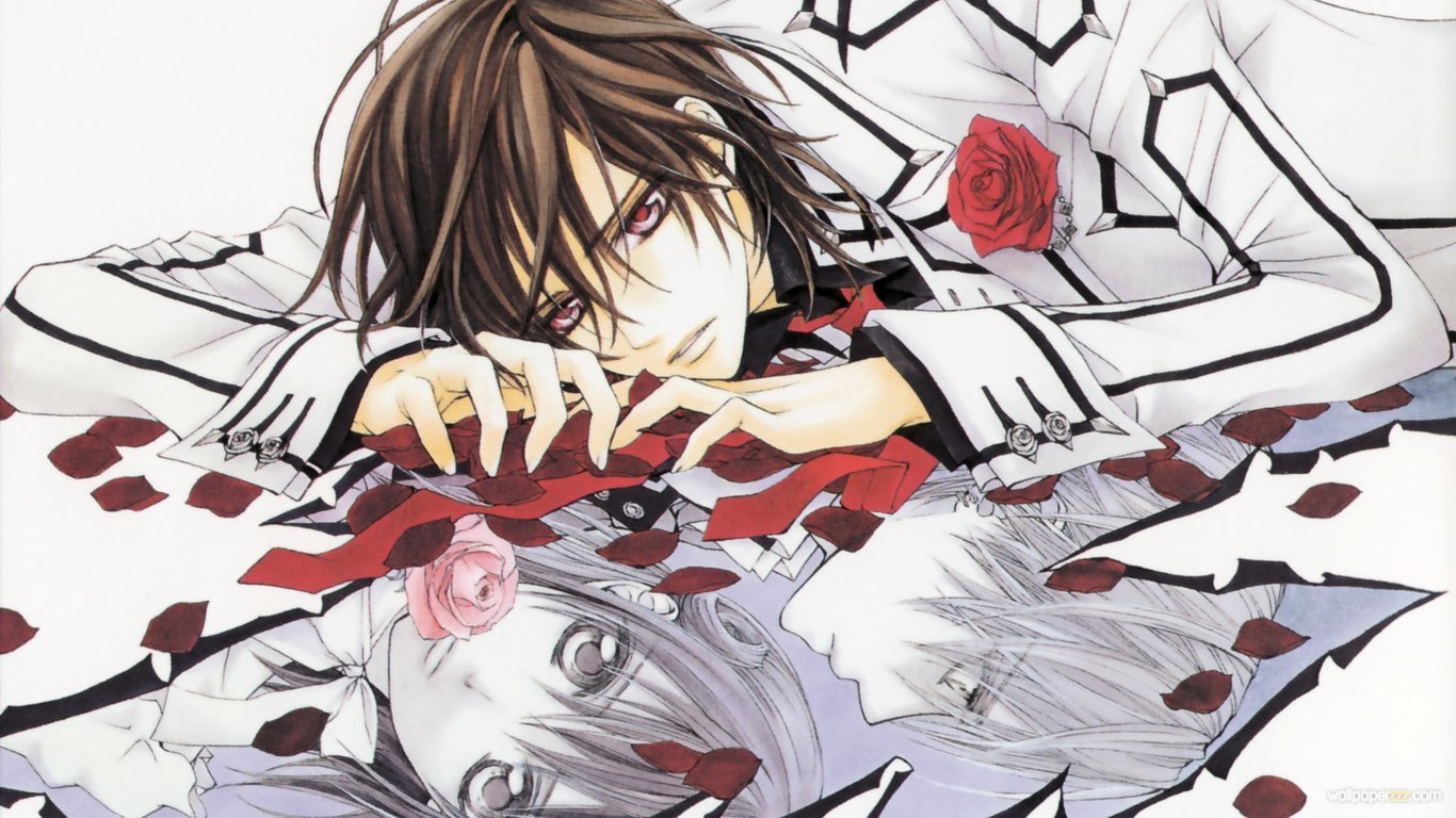 Vampire Knight Anime Girls Wallpapers - Vampire Knight Kaname X Yuuki , HD Wallpaper & Backgrounds