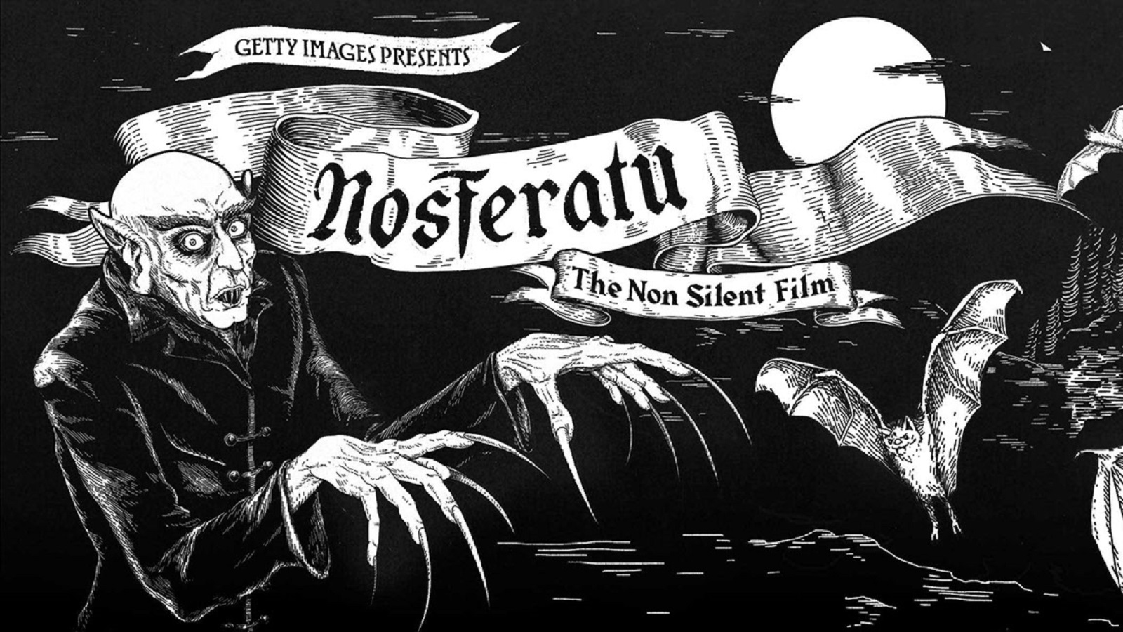 Getty Images Create Not So Silent Film Starring Count - Nosferatu , HD Wallpaper & Backgrounds