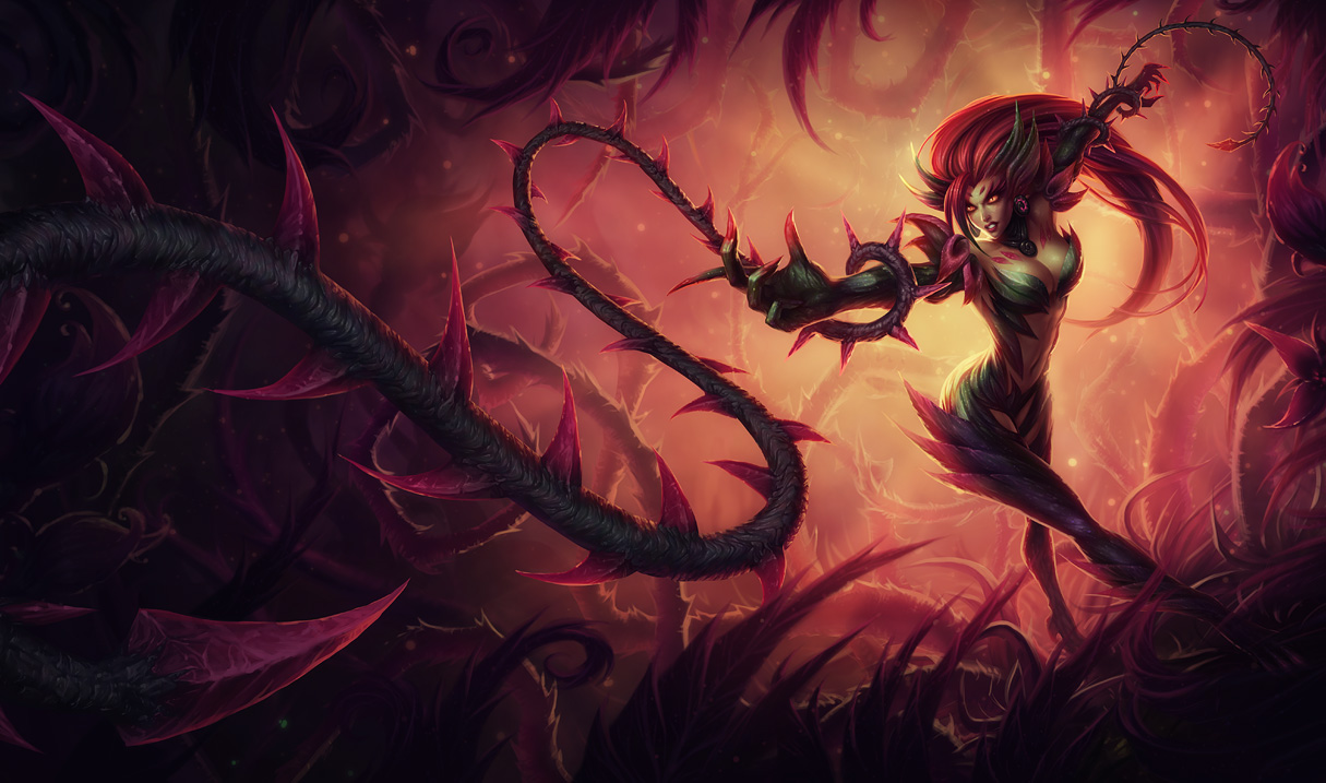 League Of Legends Zyra Wallpaper - Zyra Lol , HD Wallpaper & Backgrounds