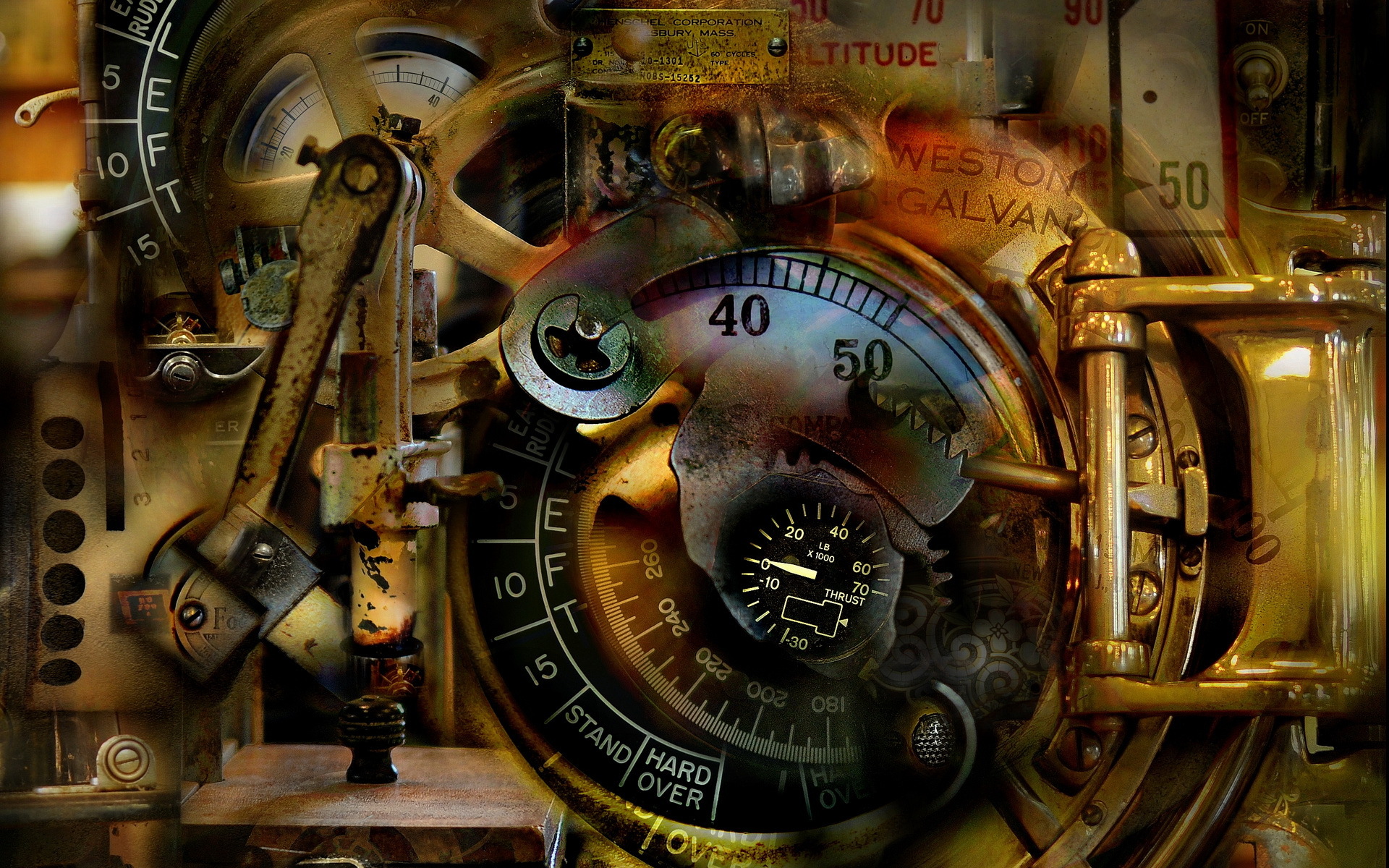 Mechanical, Dream, Surreal, Abstract, Antique, Steampunk, - Hd Wallpapers Mechanical , HD Wallpaper & Backgrounds