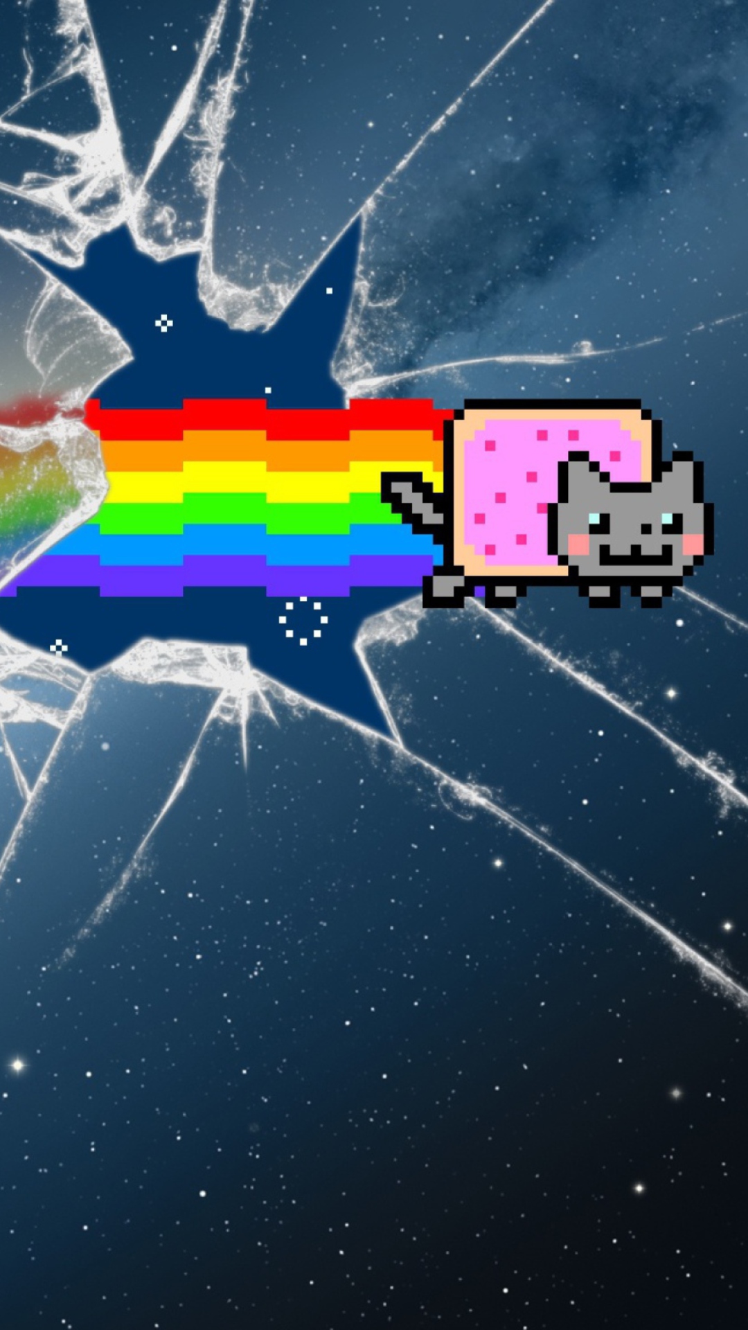 Nyan Cat Iphone Desktop Wallpapers, Nyan Cat Iphone , HD Wallpaper & Backgrounds