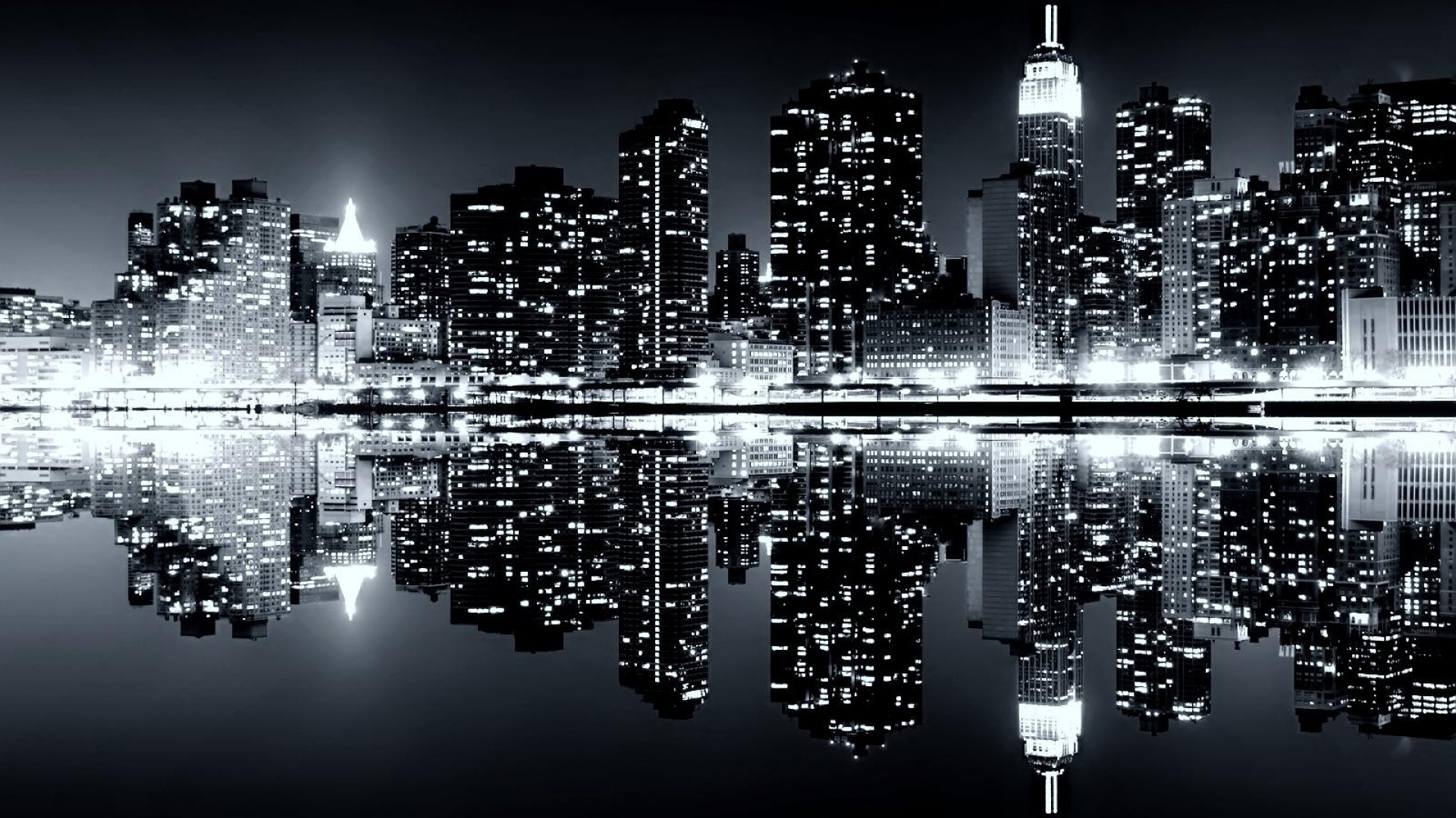 New York Black And White Tumblr Wallpaper - Black And White City Scene , HD Wallpaper & Backgrounds