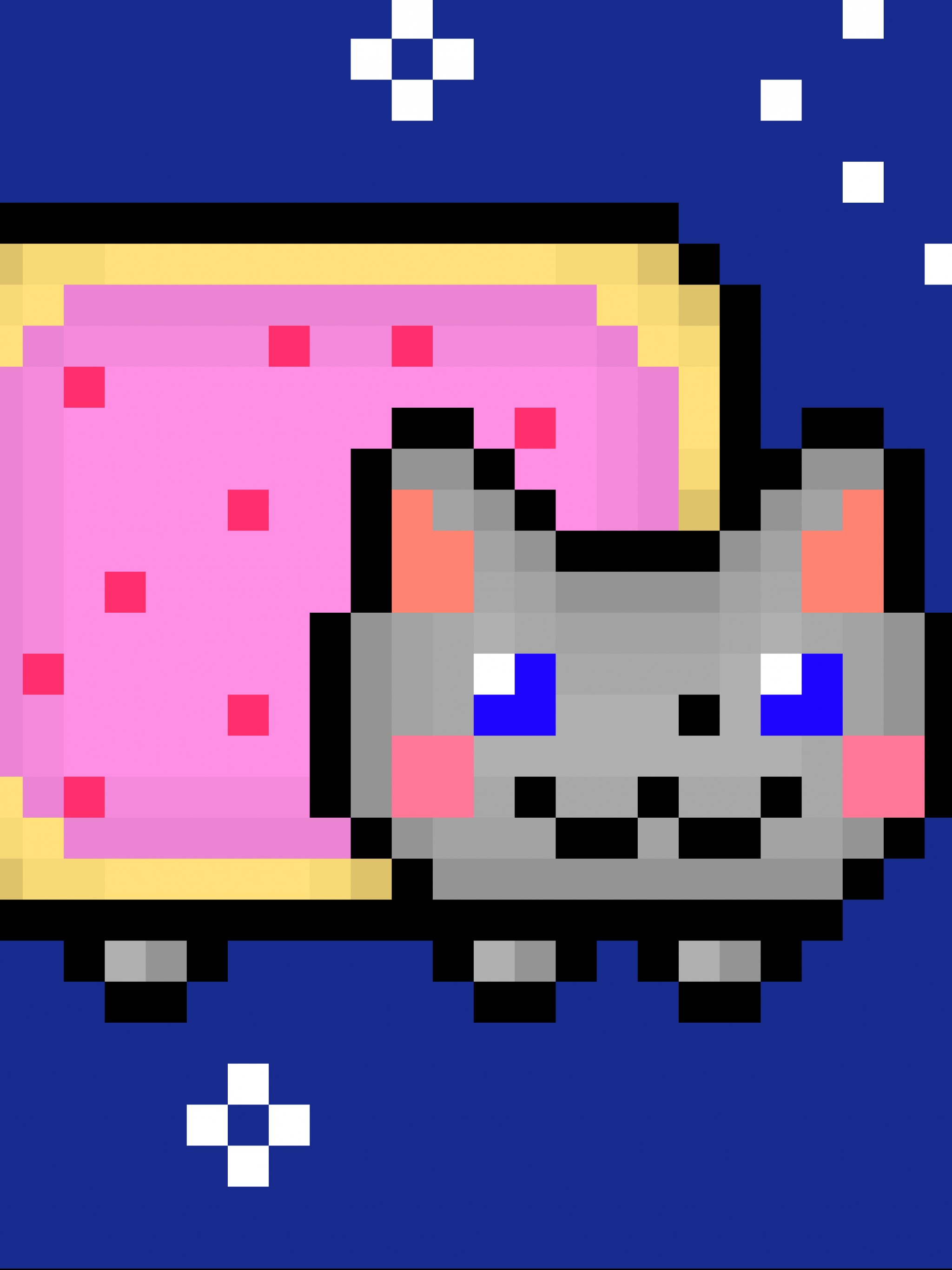 Download Nyan Cat Wallpaper, Nyan Cat 10 Hours Wallpaper - Nyan Cat , HD Wallpaper & Backgrounds