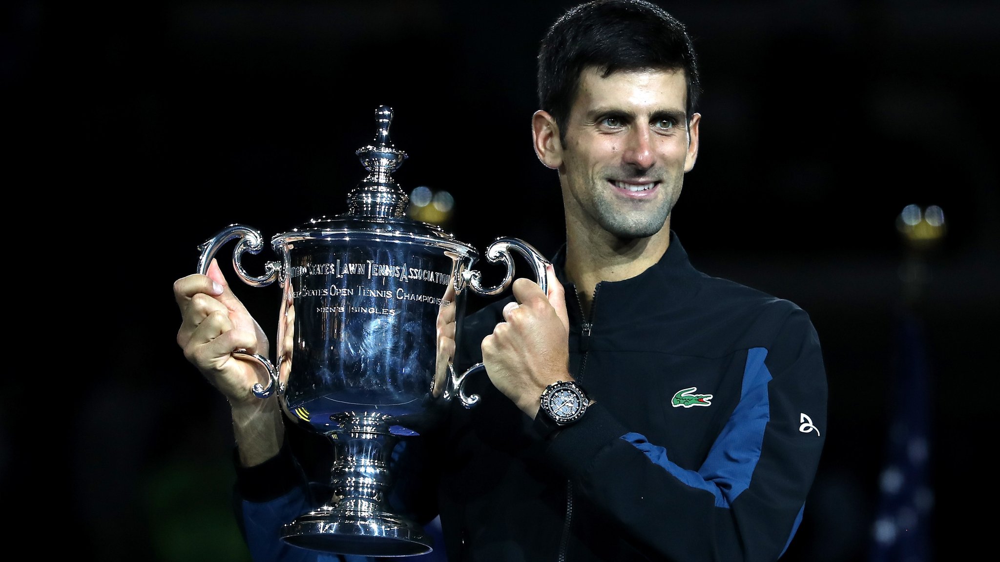 Us Open - Novak Djokovic Slike Us Open 2018 , HD Wallpaper & Backgrounds