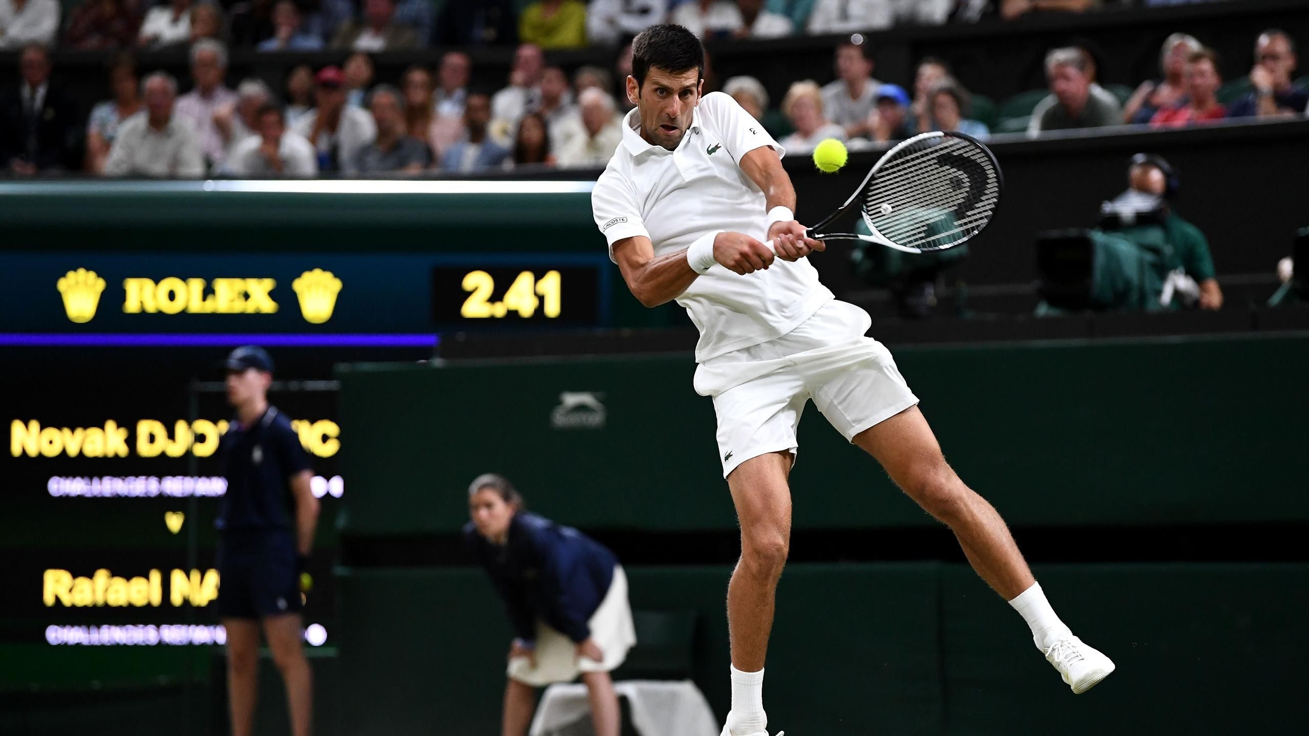 Novak Djokovic Holds Overnight Lead Against Rafael - Soft Tennis , HD Wallpaper & Backgrounds