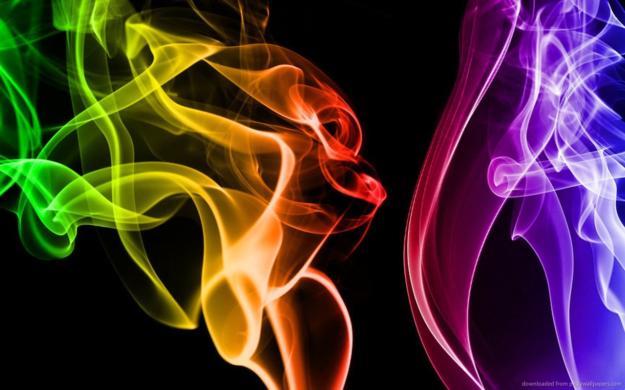 Pickywallpapers - Fire Vs Blue Fire , HD Wallpaper & Backgrounds