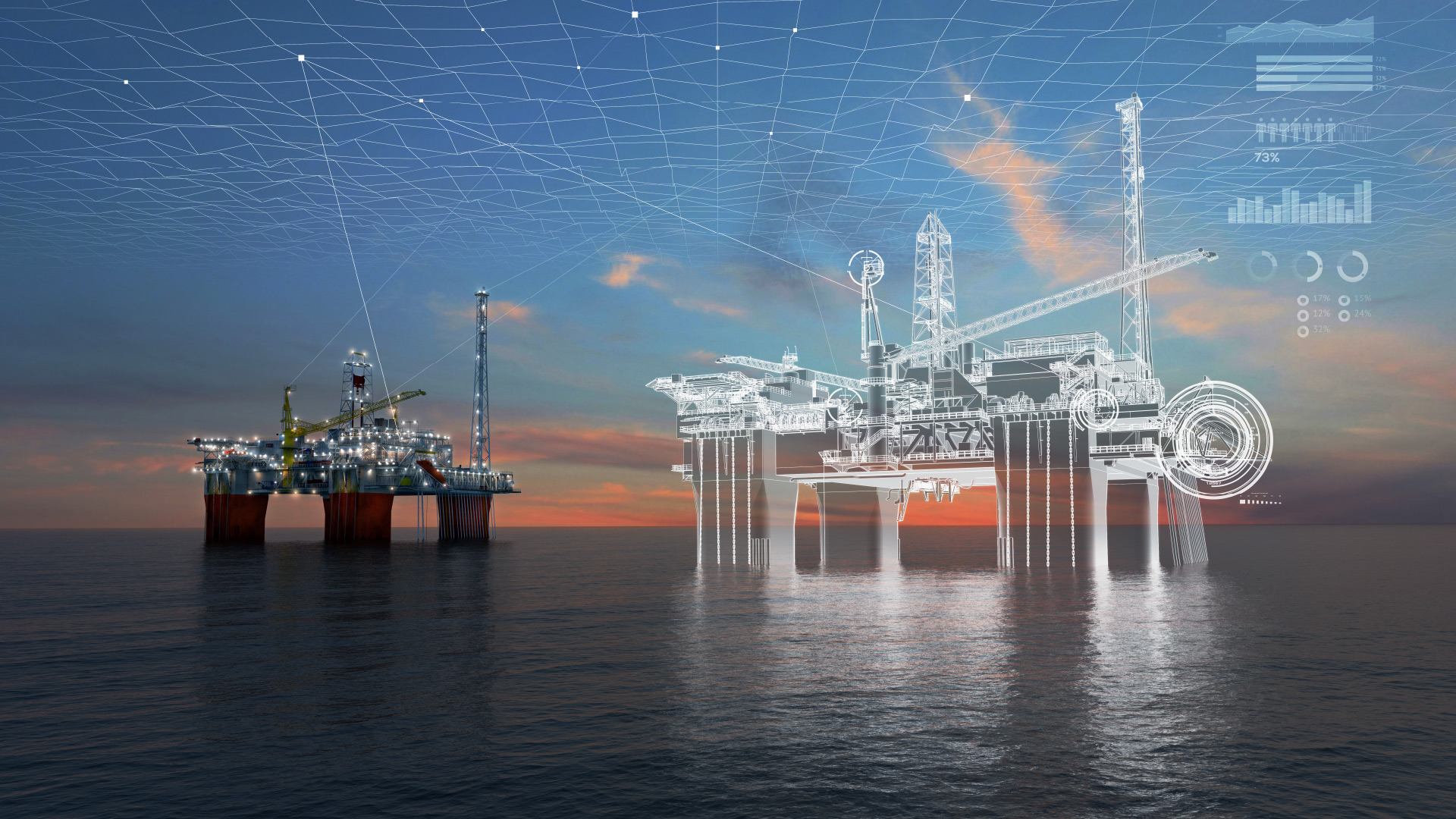 Digital Twin Oil And Gas , HD Wallpaper & Backgrounds