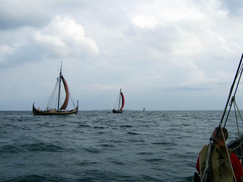 Viking Ship - Sail , HD Wallpaper & Backgrounds