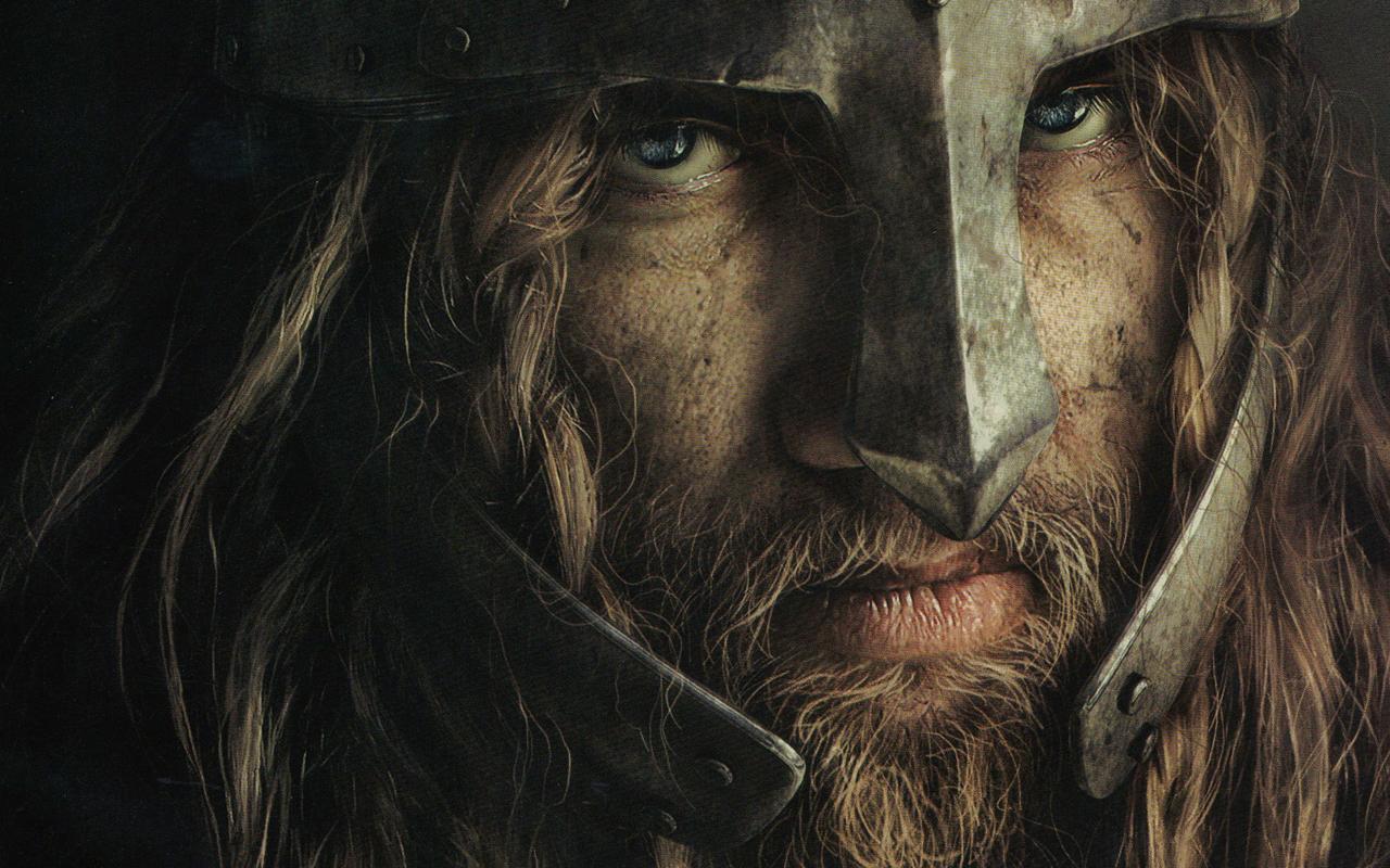 Viking Ship Wallpaper - Viking Warrior , HD Wallpaper & Backgrounds