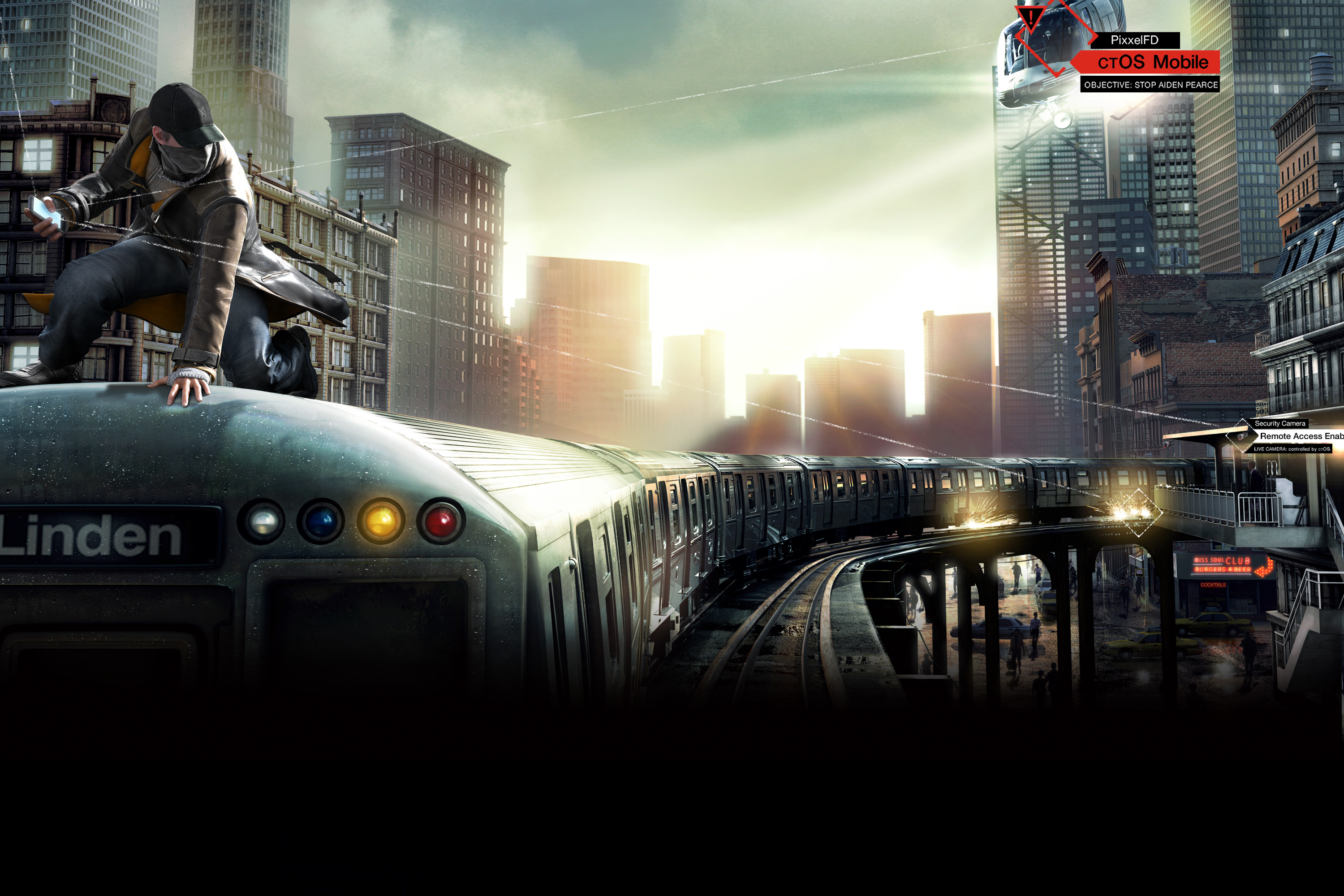 Ubisoft's Watch Dogs Will Flop - Action Game Background Hd , HD Wallpaper & Backgrounds