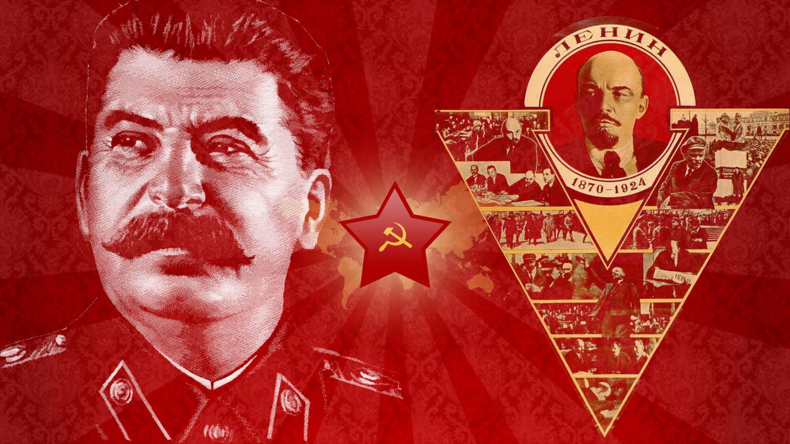 Joseph Stalin And Vladimir Lenin - Stalin Book Review Meme , HD Wallpaper & Backgrounds