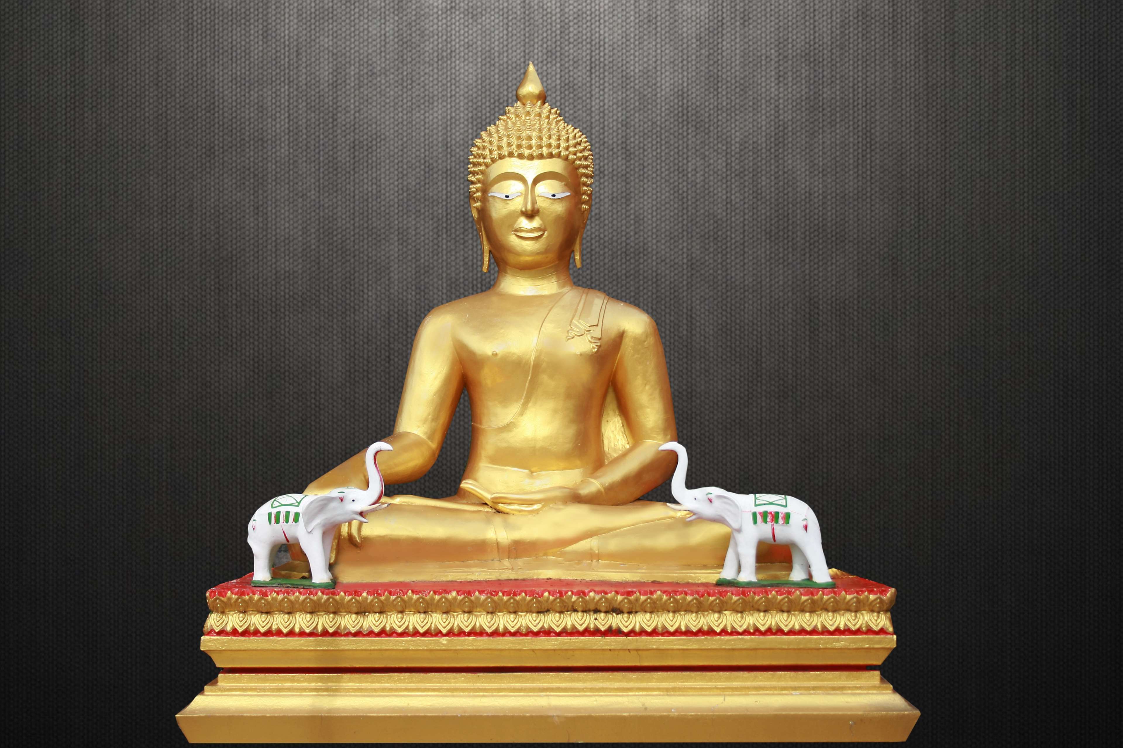 Asia, Buddhism, Buddhist, Enlightenment, Fig, Gold, - พระพุทธ รูป นั่ง สมาธิ , HD Wallpaper & Backgrounds
