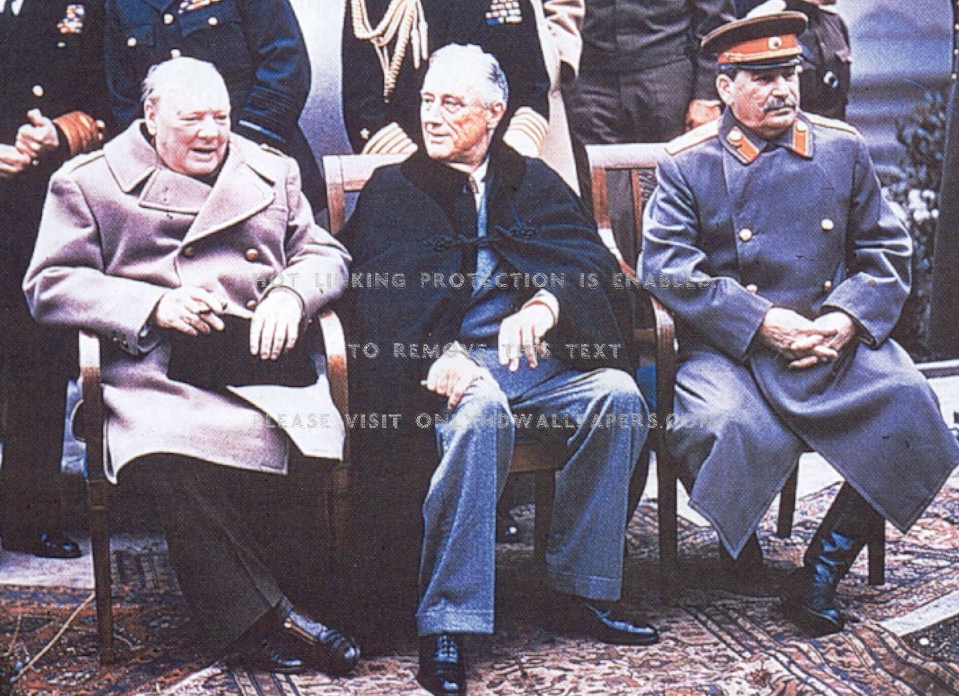 Franklin Roosevelt Yalta , HD Wallpaper & Backgrounds