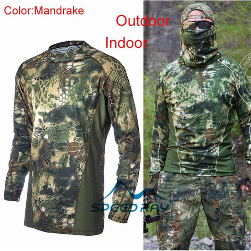 2019 Kryptek Camouflage Tactics Hunting Clothes Air - Hunting 3d Printed Shirts , HD Wallpaper & Backgrounds
