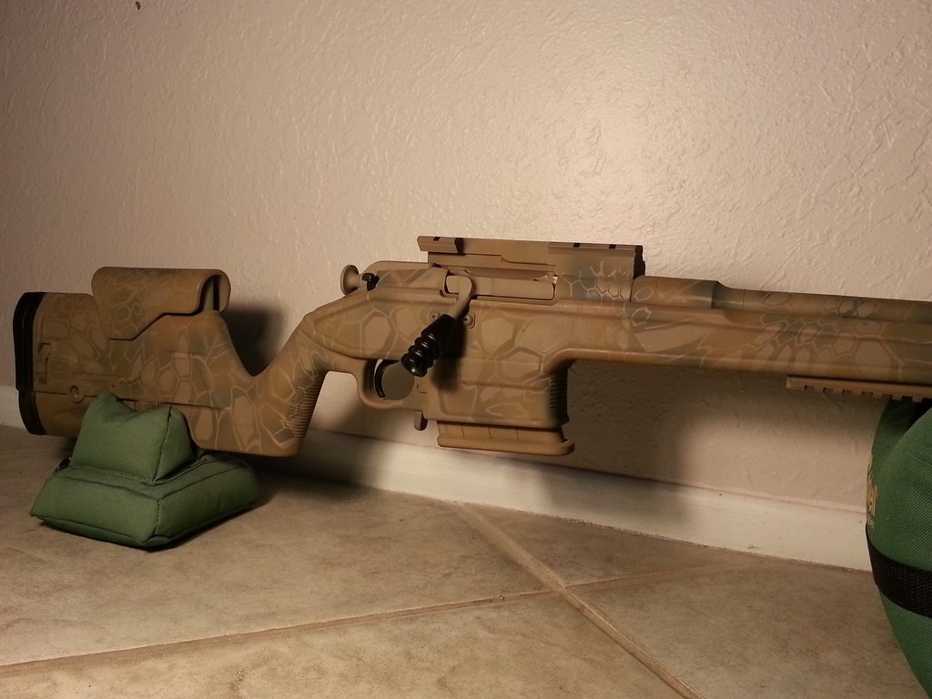 If It's Cerakote, It Can Only Be Removed By Abrasive - Kryptek Rifle Stock Stencil , HD Wallpaper & Backgrounds