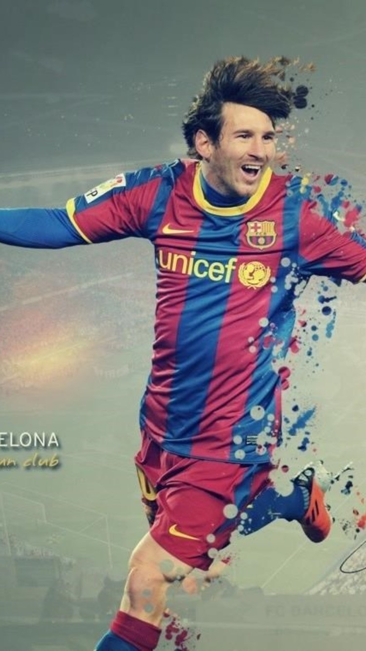 Lionel Messi Fcb - วอลเปเปอร์ เม ส ซี่ , HD Wallpaper & Backgrounds