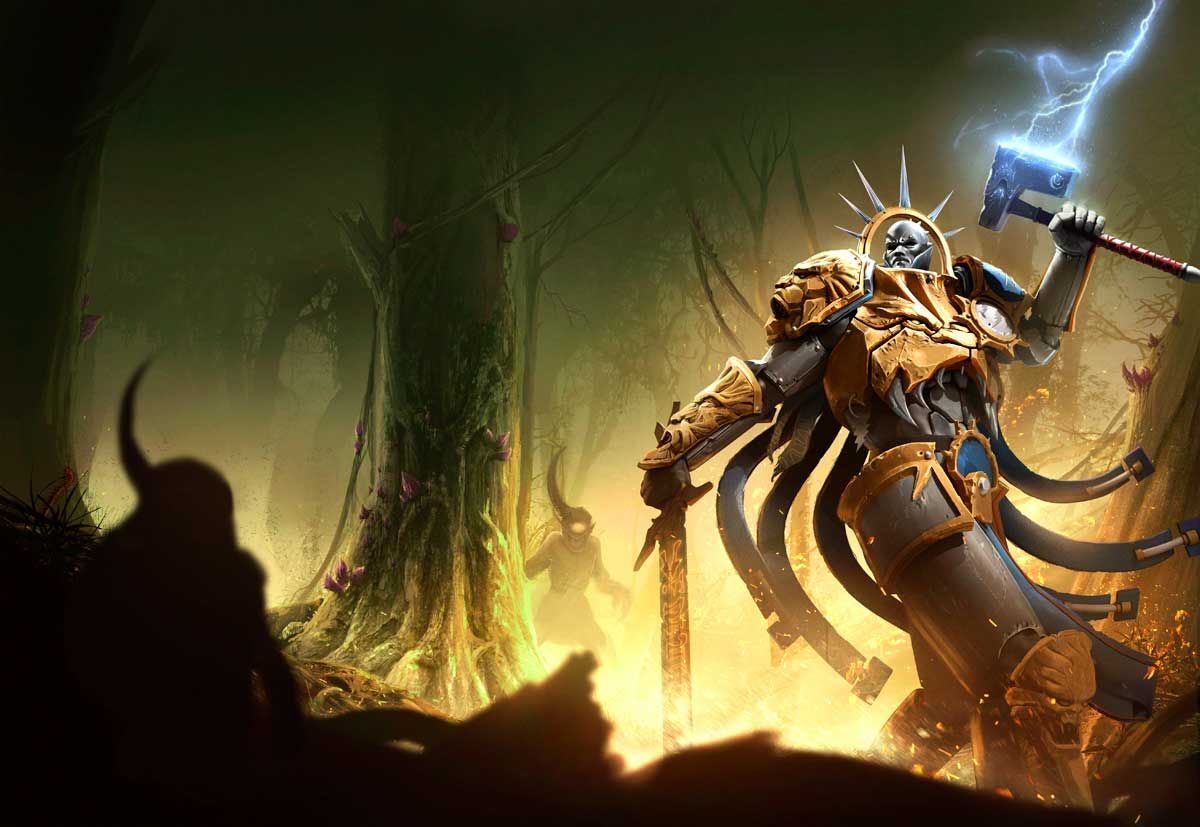 Warhammer Age Of Sigmar Artowork - Age Of Sigmar Plague Garden , HD Wallpaper & Backgrounds