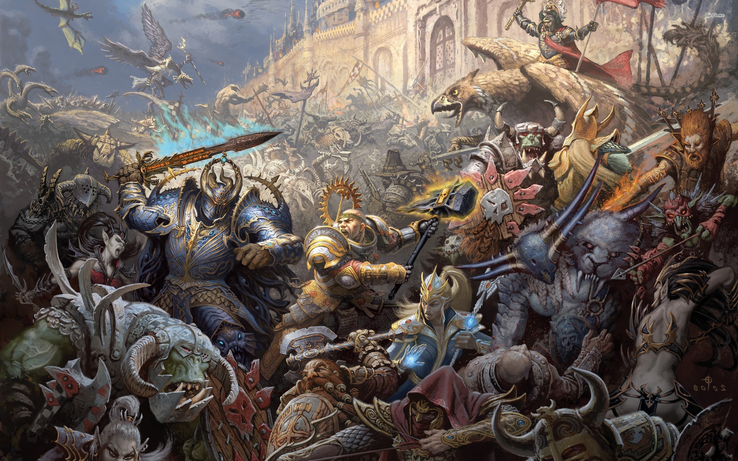 Warhammer Online - Warhammer Fantasy , HD Wallpaper & Backgrounds