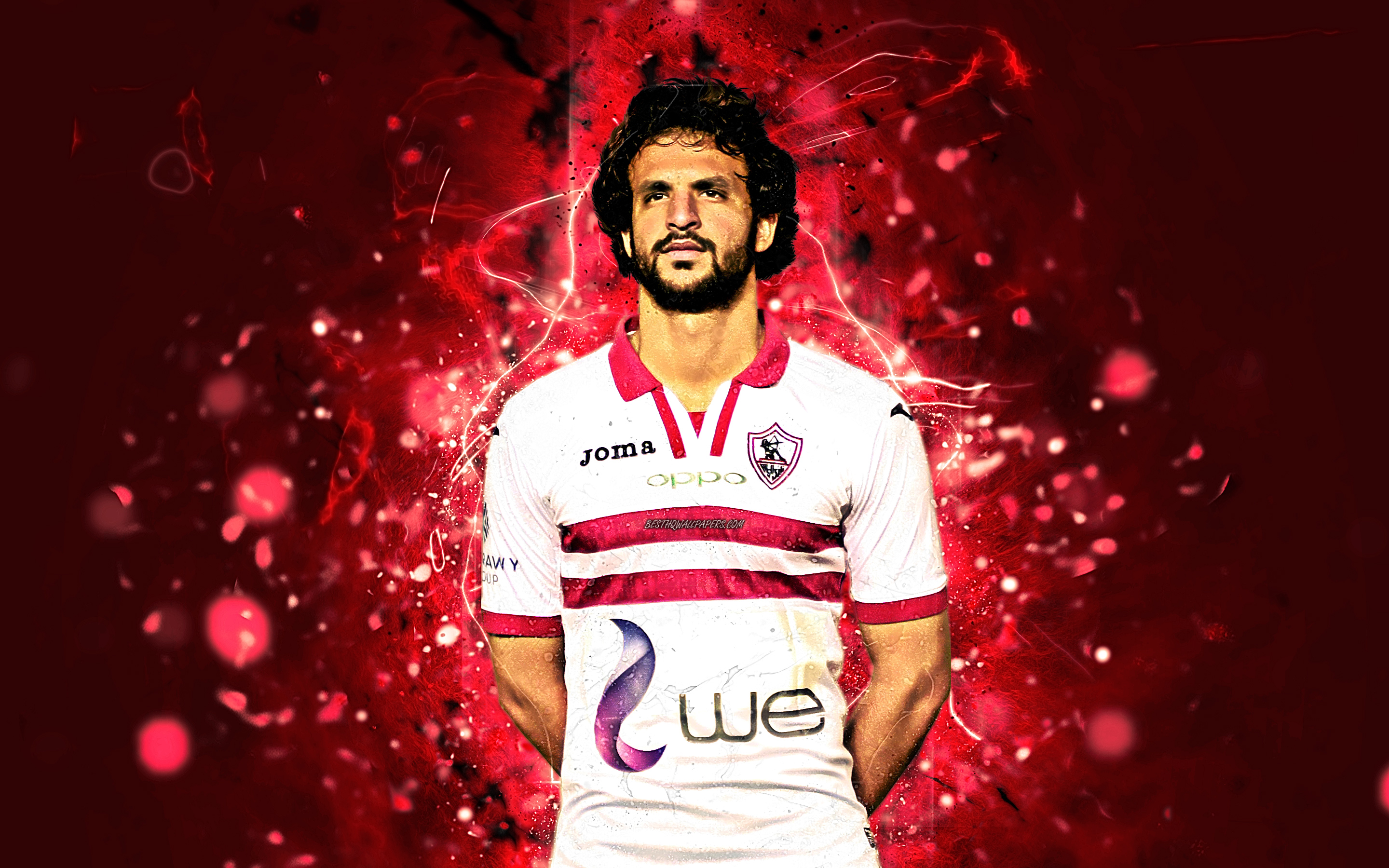 Mahmoud Alaa, Abstract Art, Egyptian Footballer, Egyptian - صور محمود علاء لاعب الزمالك , HD Wallpaper & Backgrounds