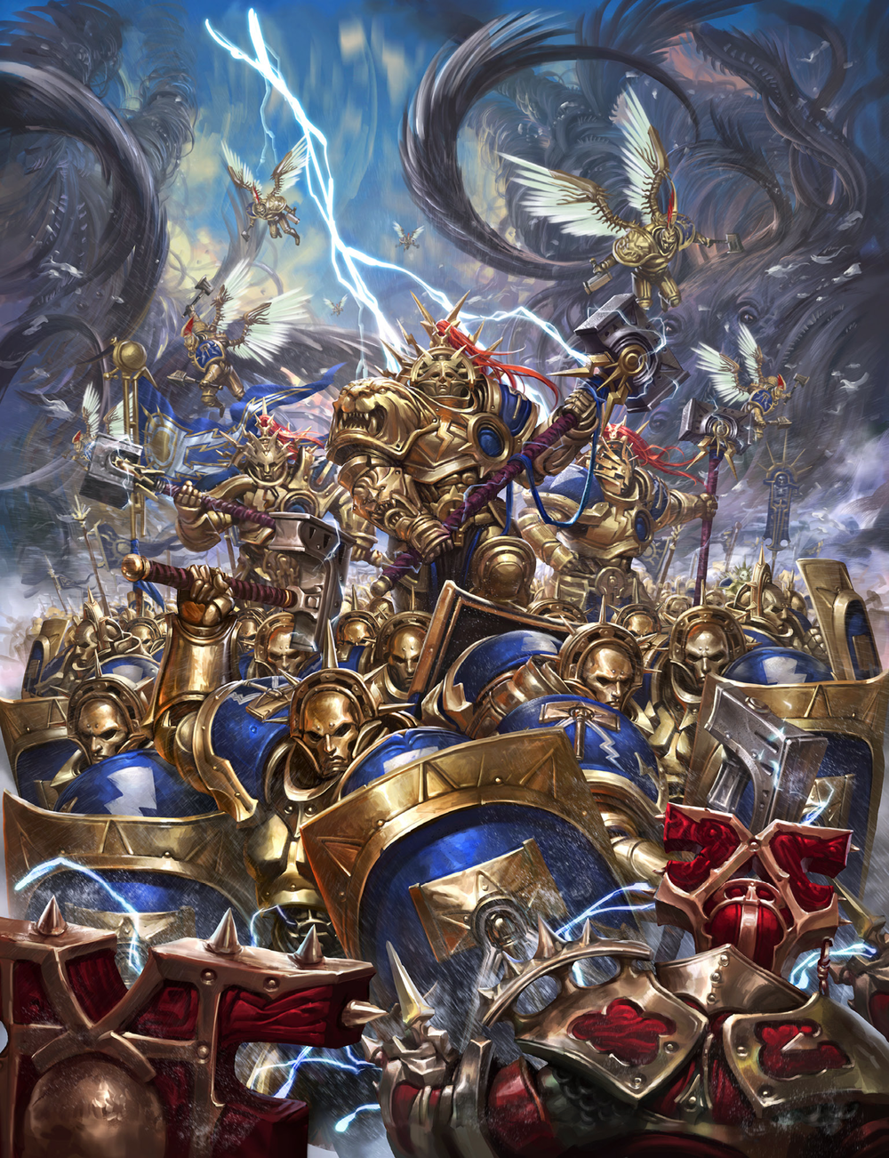 The Poster Boys Of Age Of Sigmar, The Stormcast Eternals , HD Wallpaper & Backgrounds