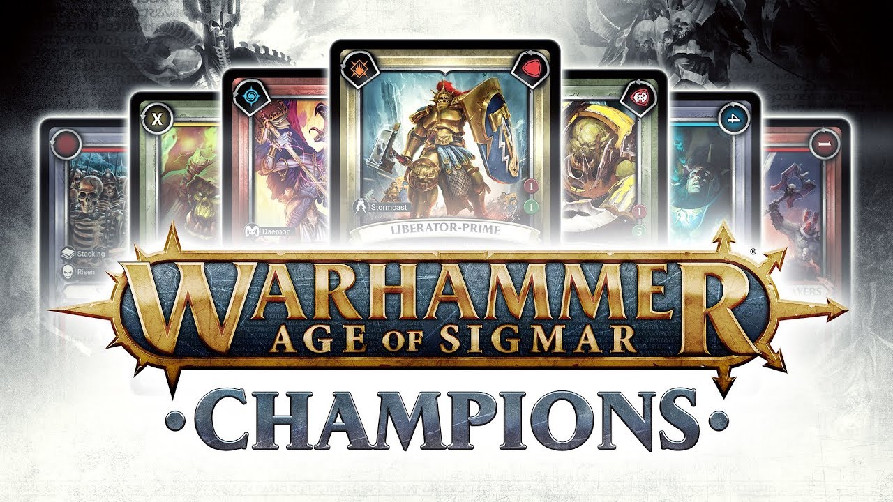 Warhammer Age Of Sigmar - Warhammer Age Of Sigmar Champions Logo , HD Wallpaper & Backgrounds