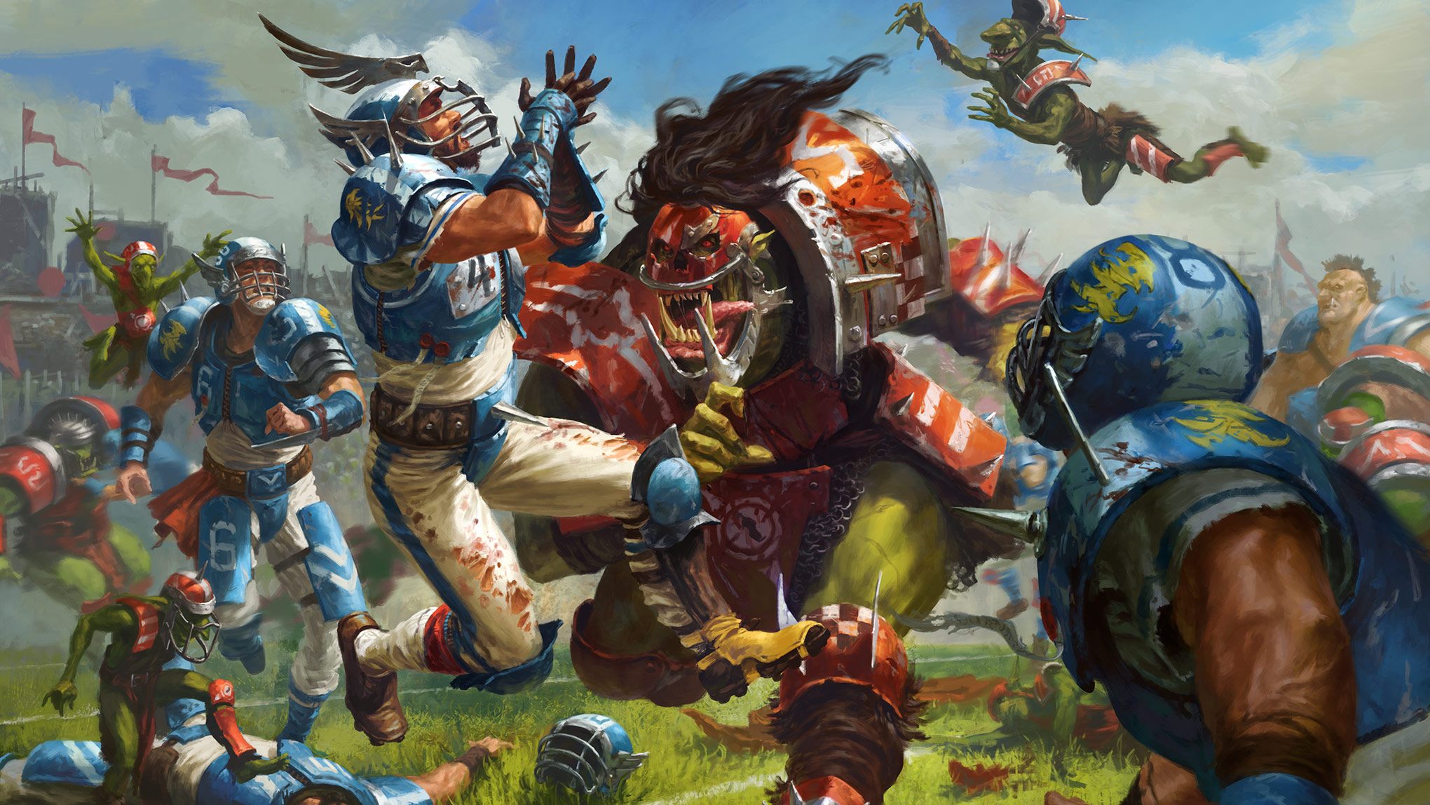 Free Wallpapers - Blood Bowl 2 Legendary Edition , HD Wallpaper & Backgrounds