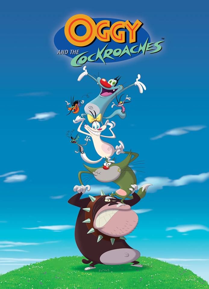 Oggy Oggy Et Les Cafards, Comedy Series, Tv Series, - Iphone Oggy And The Cockroaches , HD Wallpaper & Backgrounds