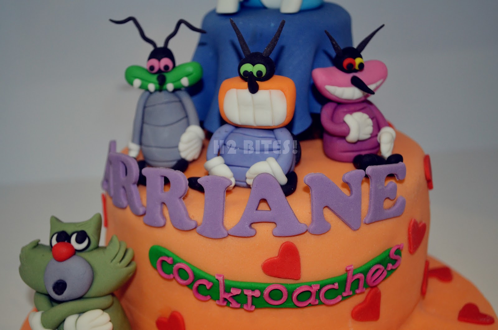 Oggy Cockroaches - Birthday Cake , HD Wallpaper & Backgrounds