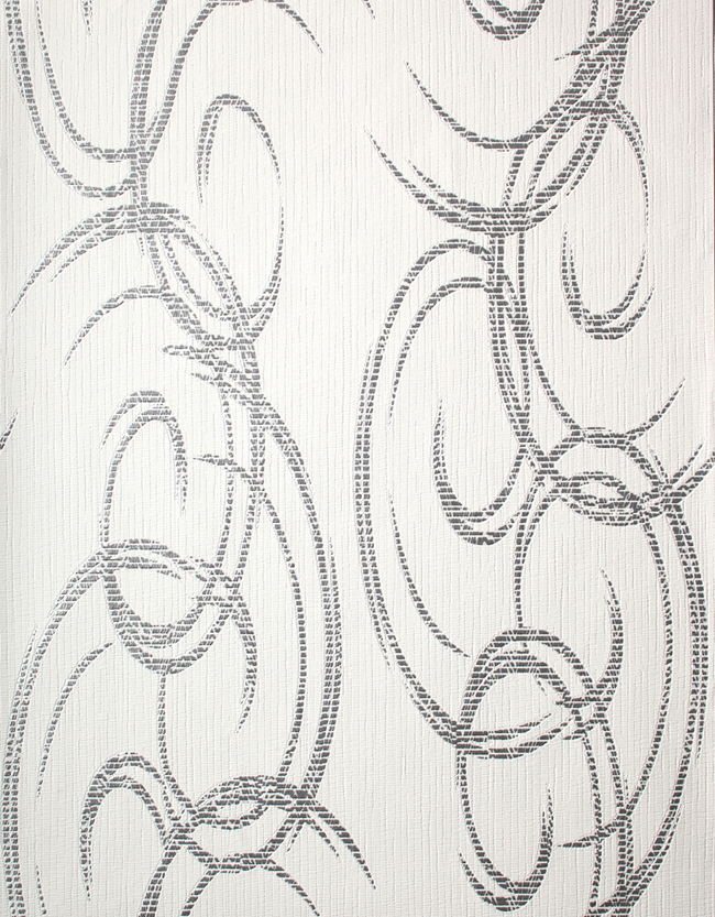 768206 Barbara Becker Raised Surface C Scroll Stripe - Sketch , HD Wallpaper & Backgrounds