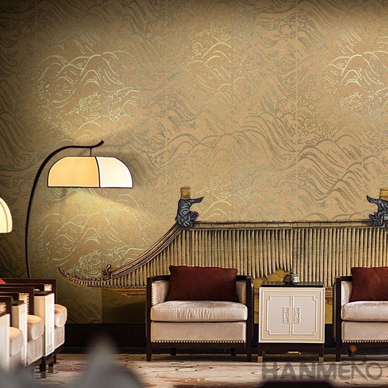 Nightclub Wallpaper Decoration Bronzing Plant Fiber - Wall , HD Wallpaper & Backgrounds