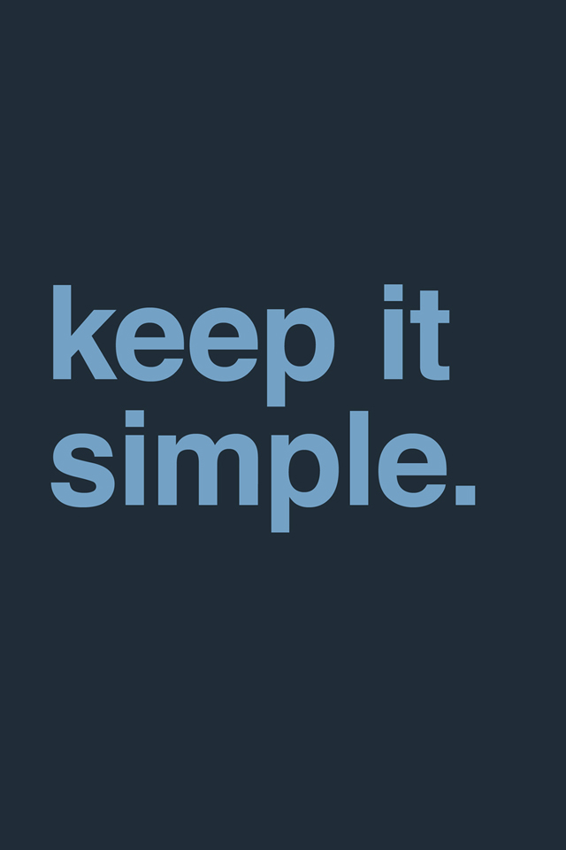 Keep It Simple Wallpaper - Keep It Simple , HD Wallpaper & Backgrounds