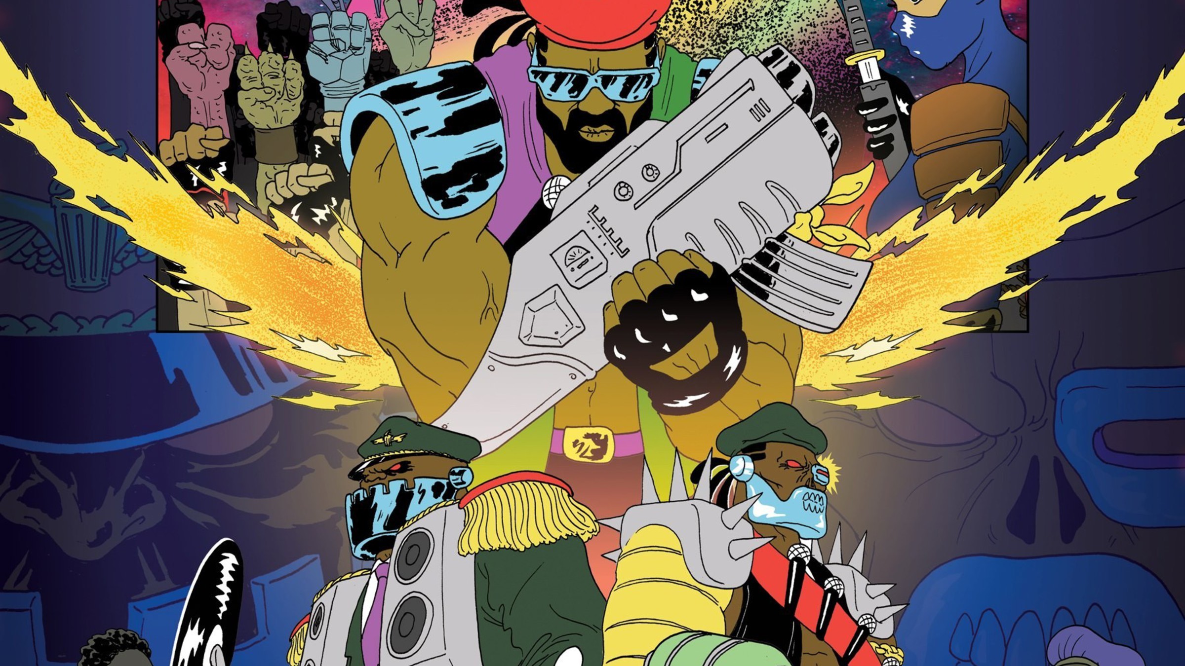 Wallpaper Resolutions - Major Lazer Free The Universe Album Cover , HD Wallpaper & Backgrounds
