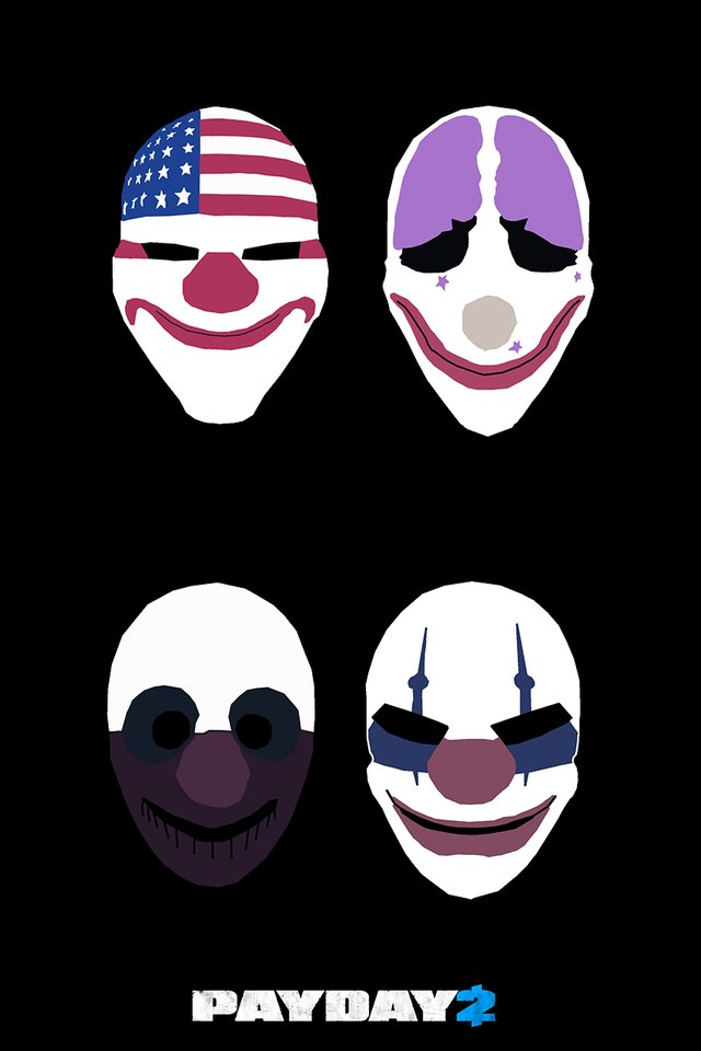 Paydaytheheist - Payday 2 Wallpaper Iphone , HD Wallpaper & Backgrounds