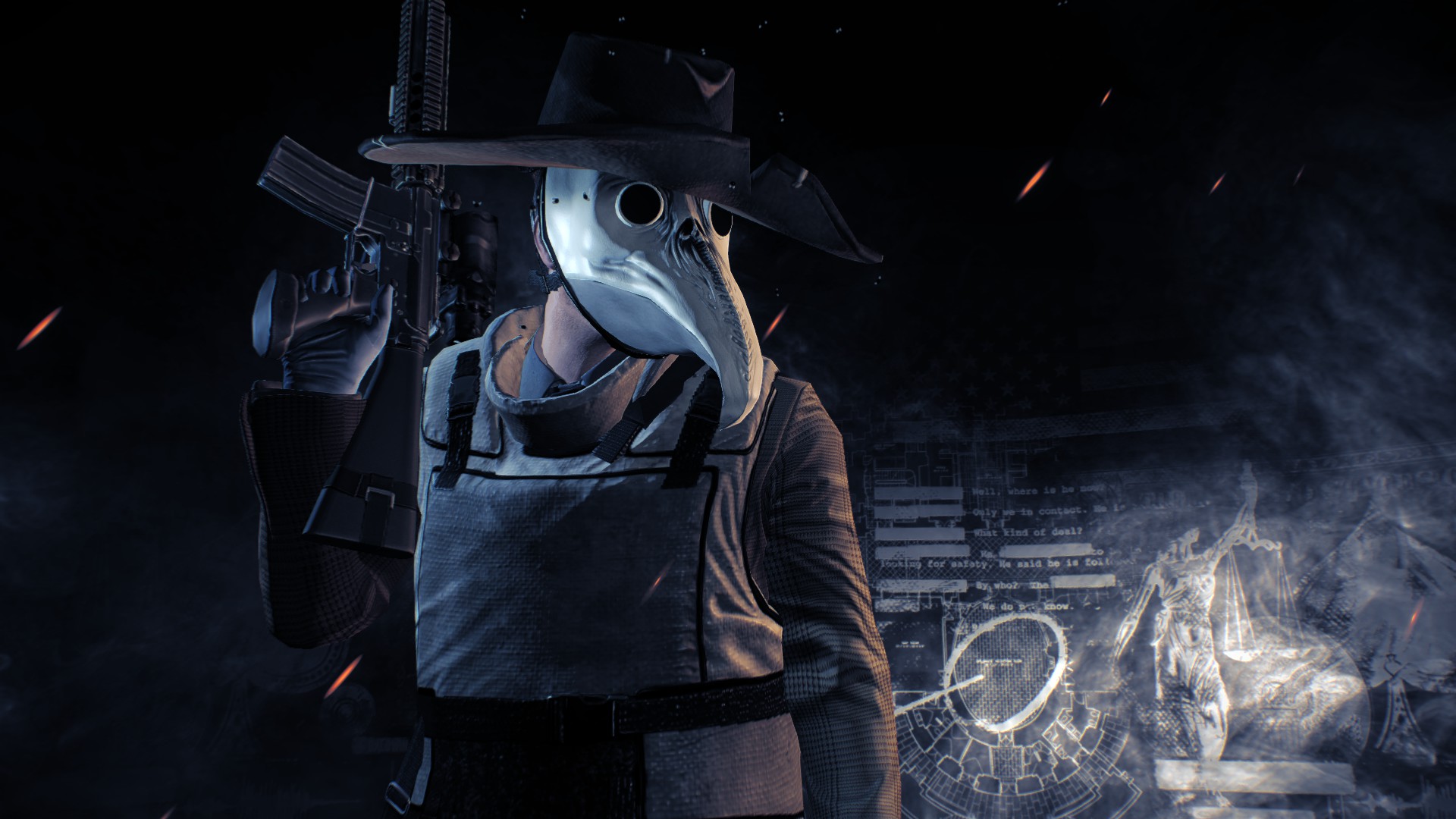 Payday 2 Update Can Make You An Infamous Plague Doctor - Payday 2 Mask Infamous , HD Wallpaper & Backgrounds