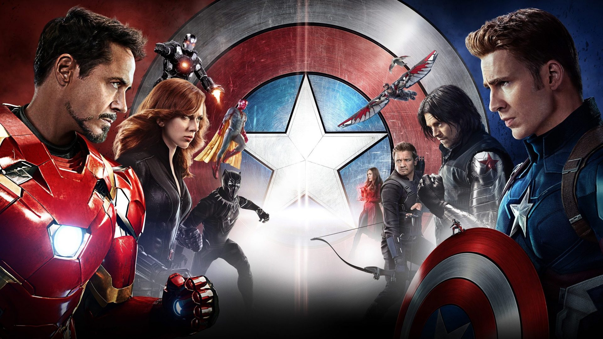 - - Captain America Civil War , HD Wallpaper & Backgrounds