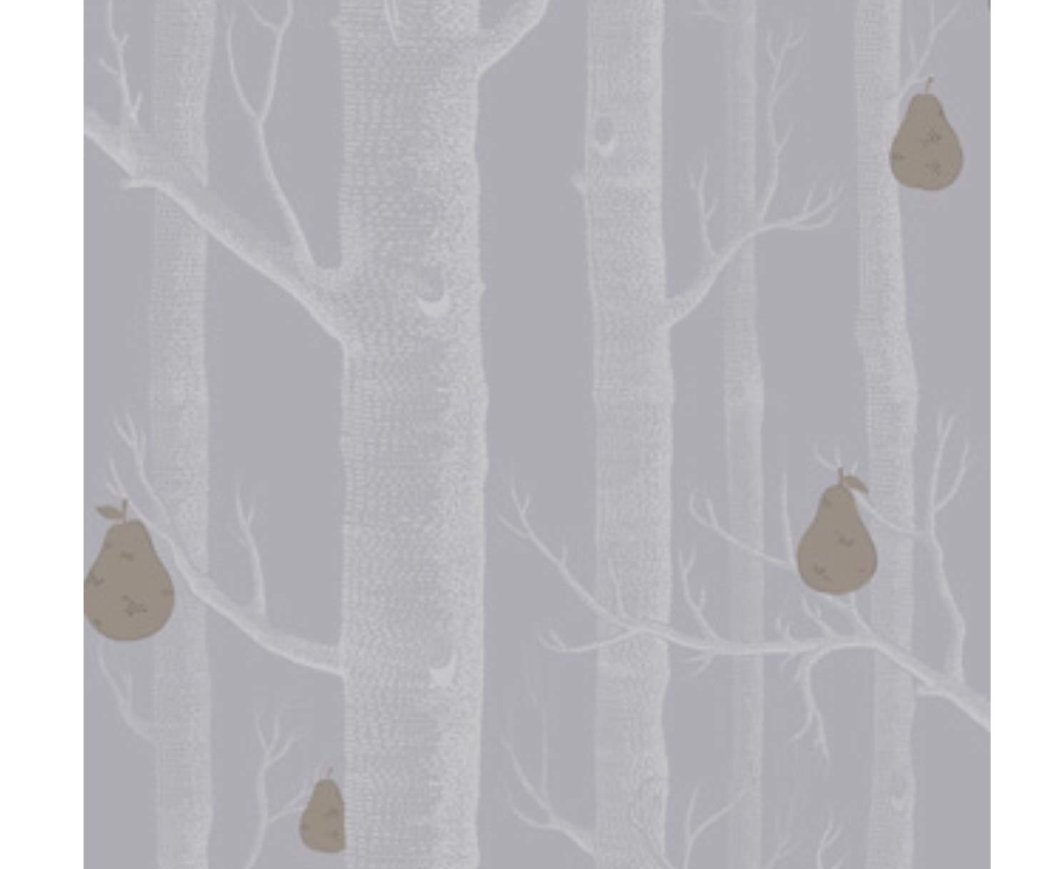 Cole & Son Contemporary Woods & Pears Wallpaper 95/5030 - Bed Skirt , HD Wallpaper & Backgrounds