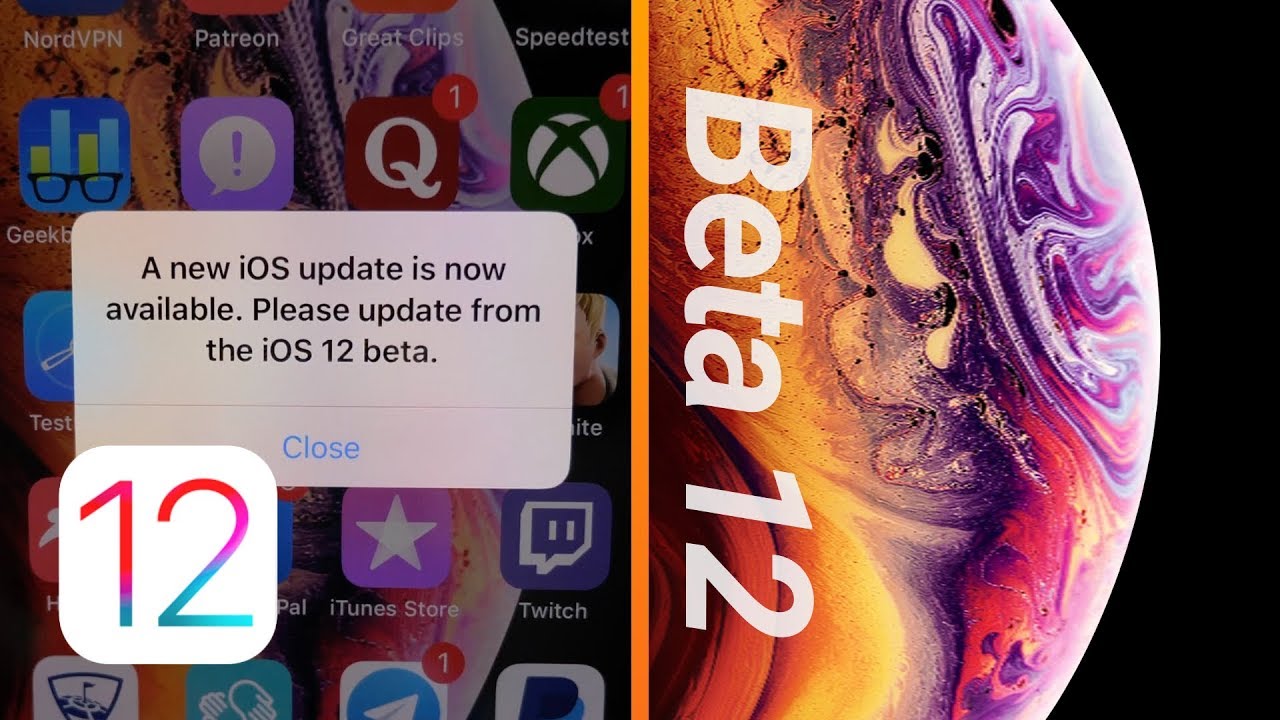 Ios 12 Beta 12 & Public Beta 10 Released Iphone Xs - New Iphone Wallpaper Hd , HD Wallpaper & Backgrounds