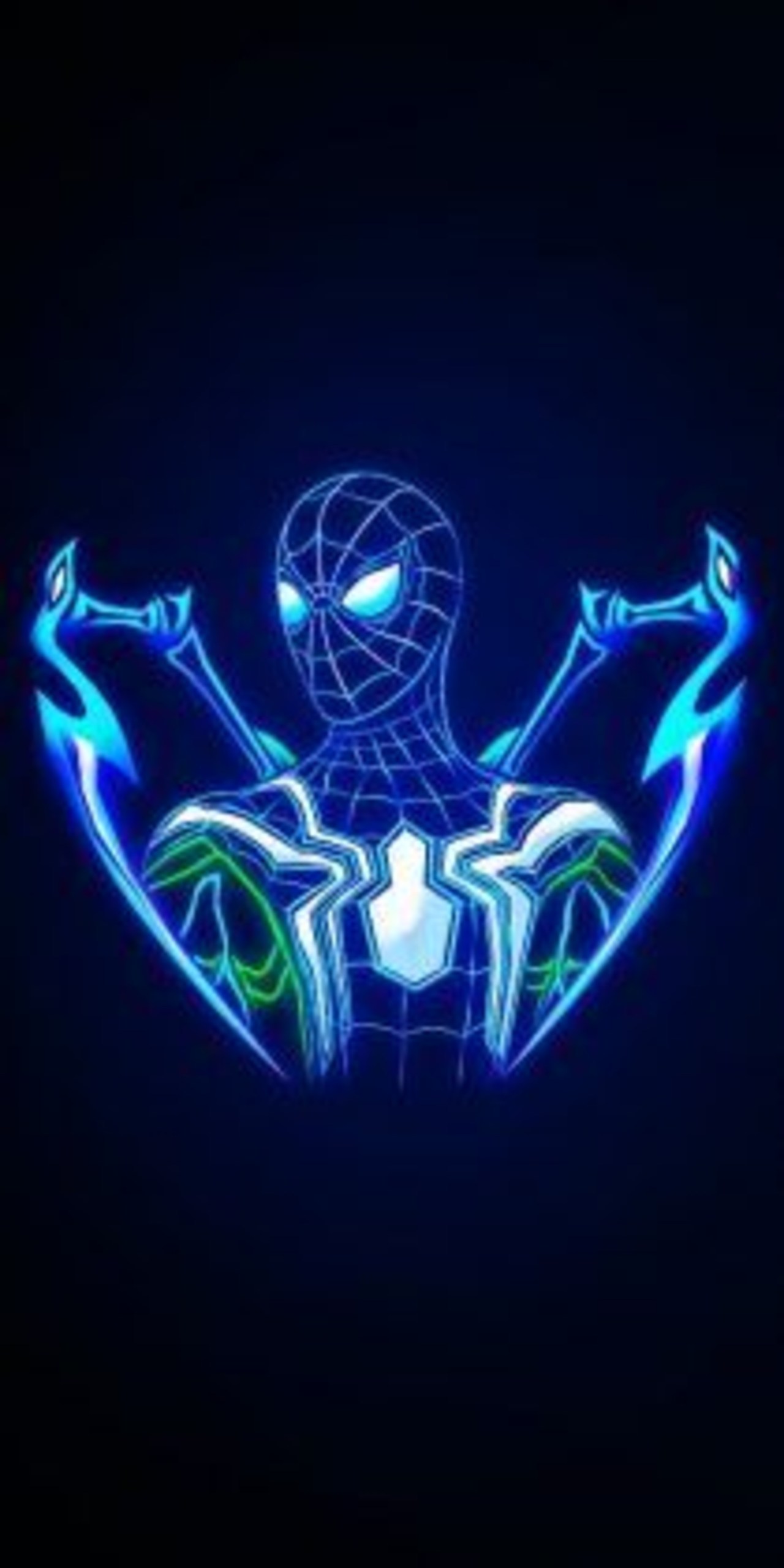 Hd Resolutions 1280 X 720 - Neon Avengers Wallpaper Spiderman , HD Wallpaper & Backgrounds
