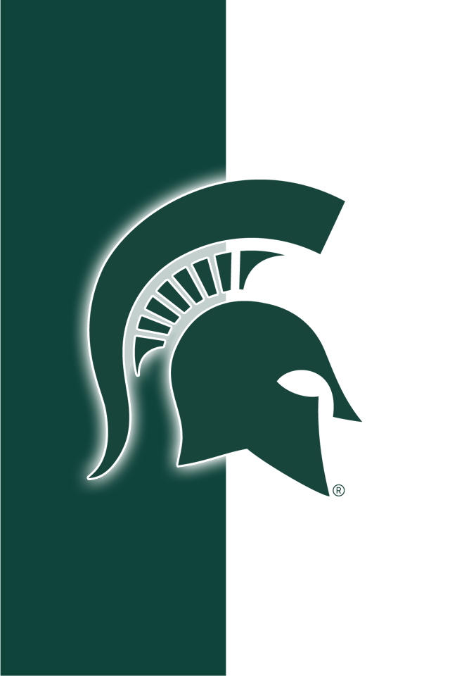 Get A Set Of 12 Officially Ncaa Licensed Michigan State - Michigan State Spartans , HD Wallpaper & Backgrounds