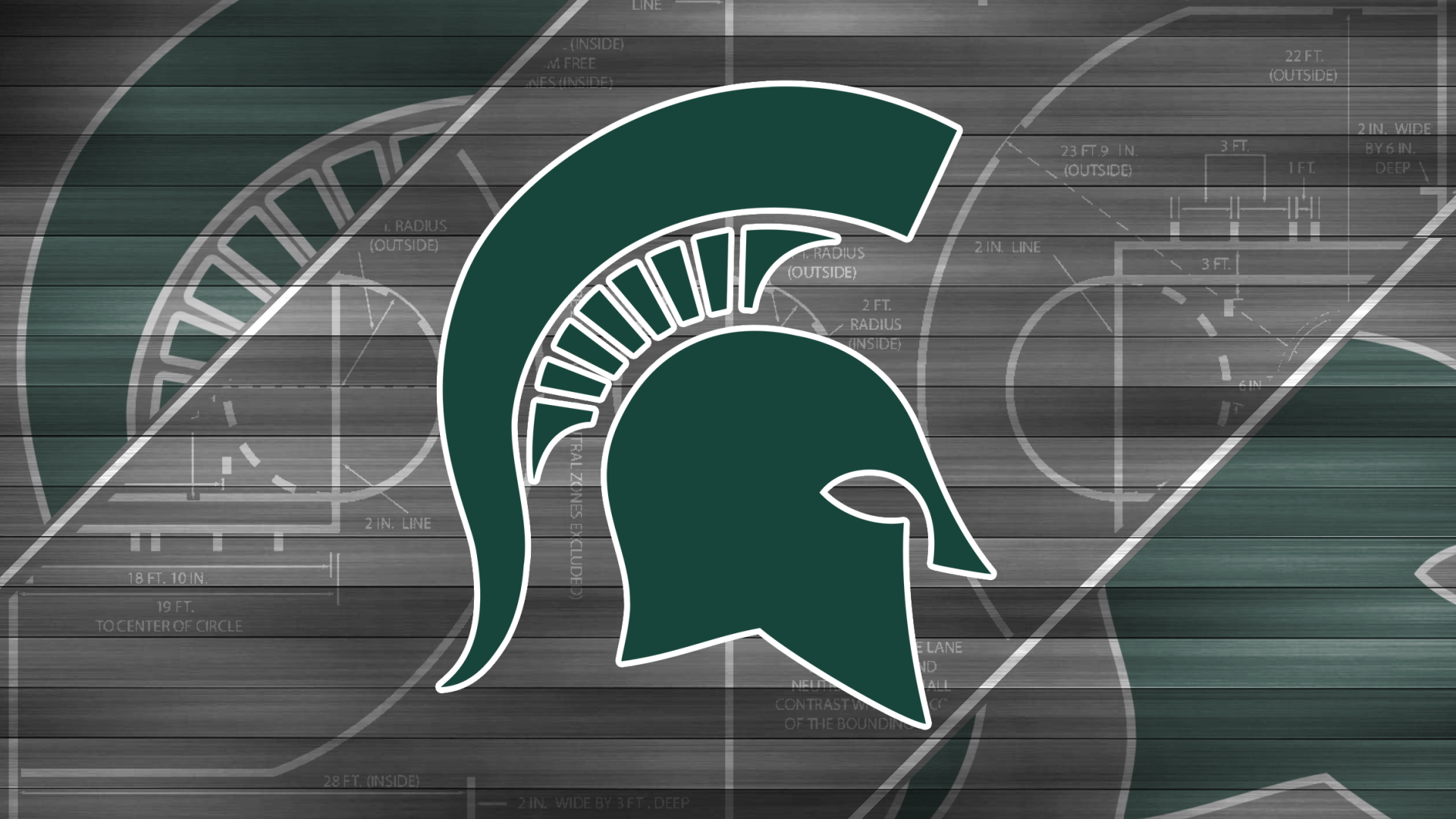 Hd Michigan State Wallpapers Wallpapercraft - Michigan State Basketball , HD Wallpaper & Backgrounds