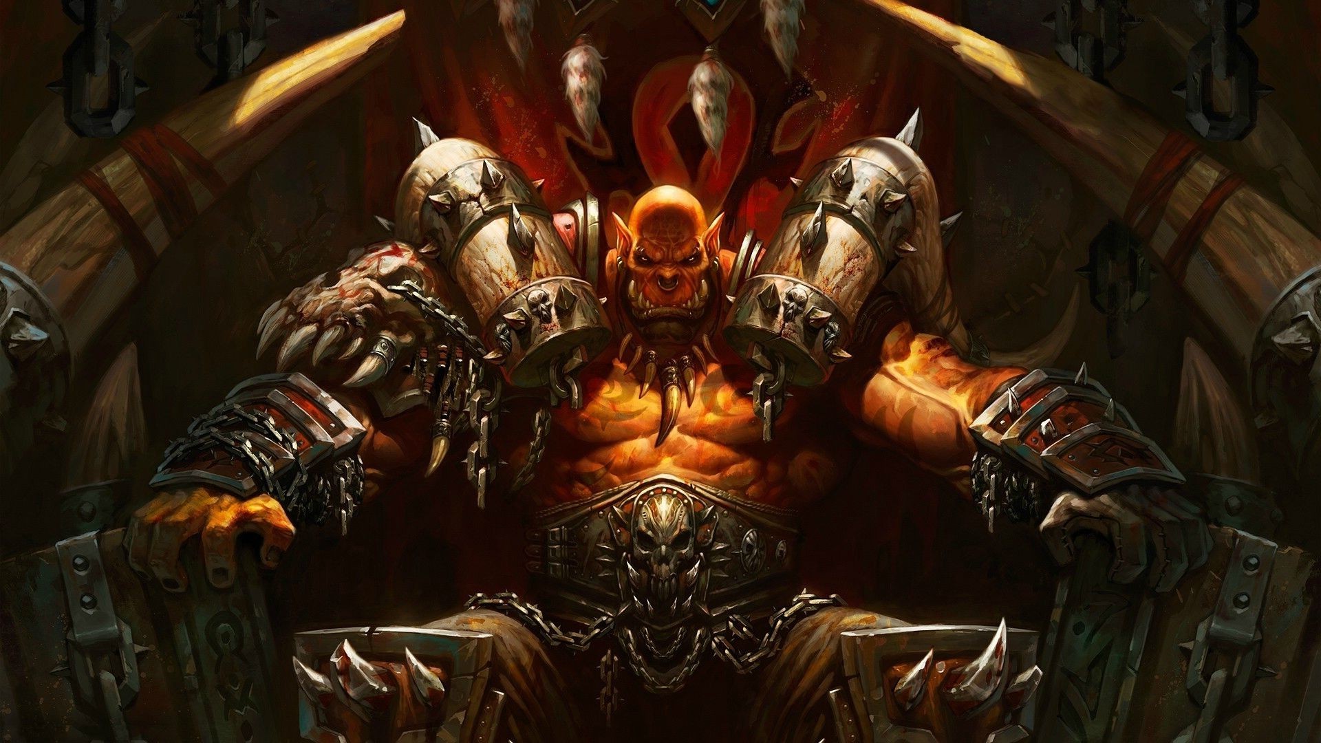 Photo Collection Grom Hellscream Wallpaper Is - Pride Of The Horde , HD Wallpaper & Backgrounds