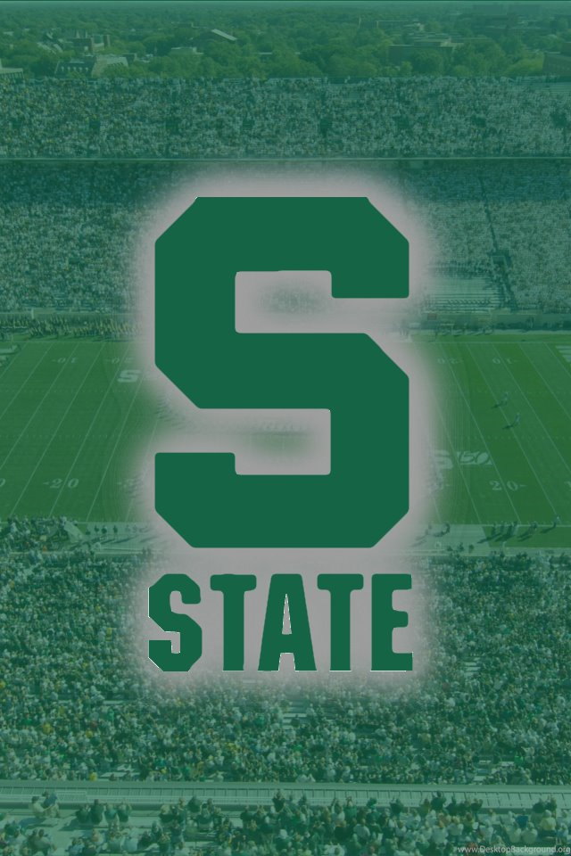 Michigan State Iphone Wallpaper - Michigan State Logo Transparent , HD Wallpaper & Backgrounds