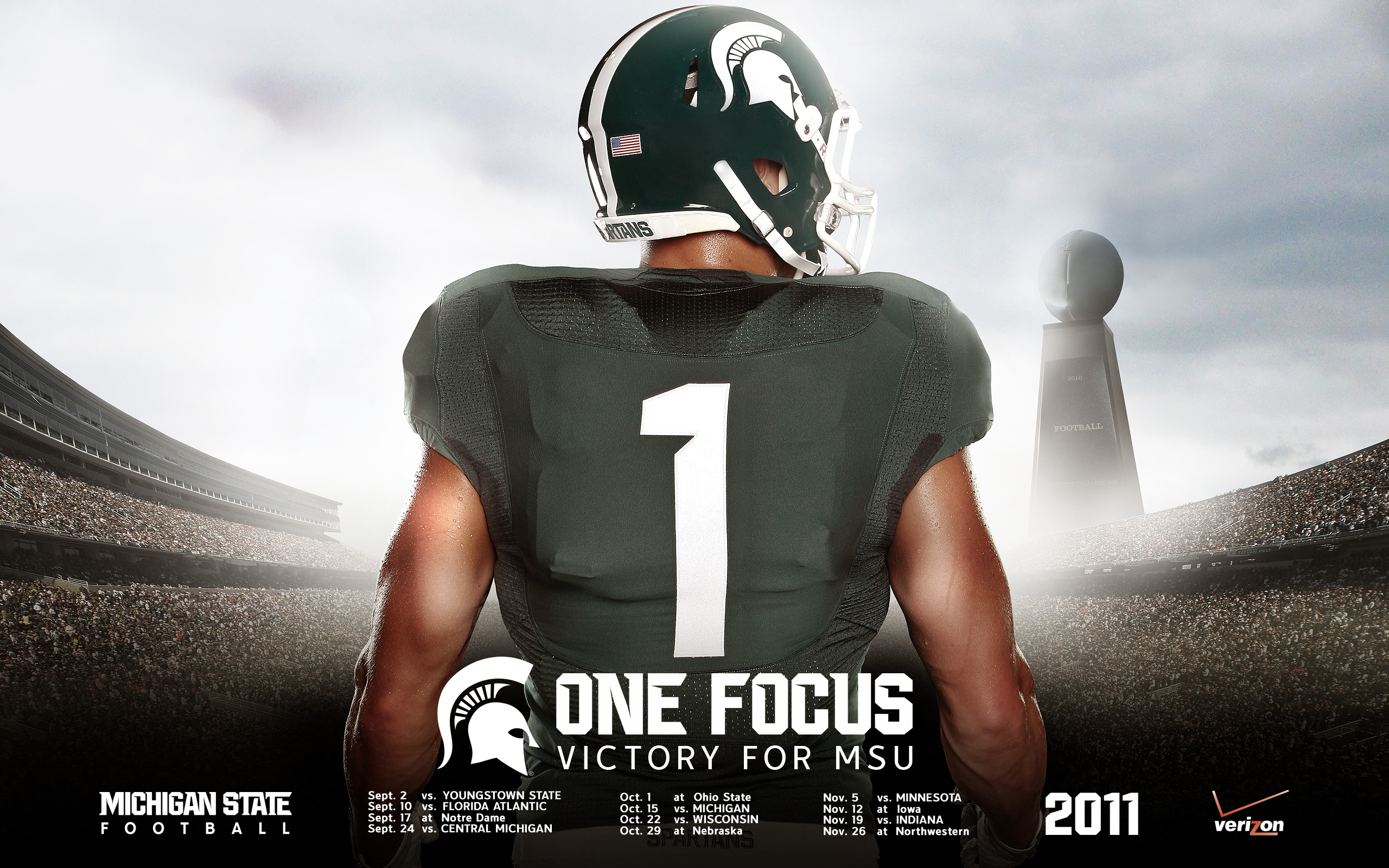 Iphone Wallpaper - Cool Michigan State Football , HD Wallpaper & Backgrounds