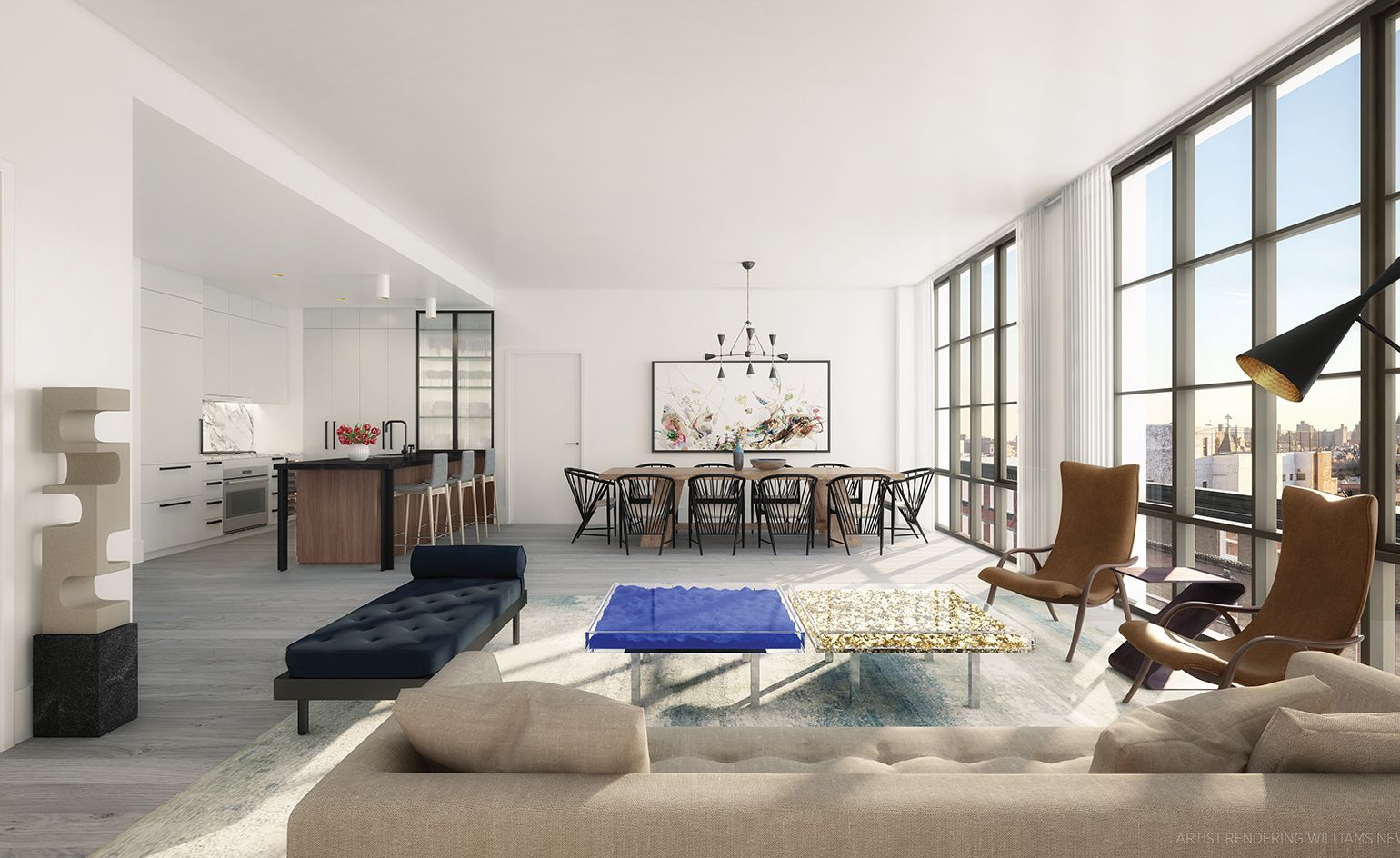 New York's Latest Crop Of Luxury Residential Developments - Interior Design , HD Wallpaper & Backgrounds
