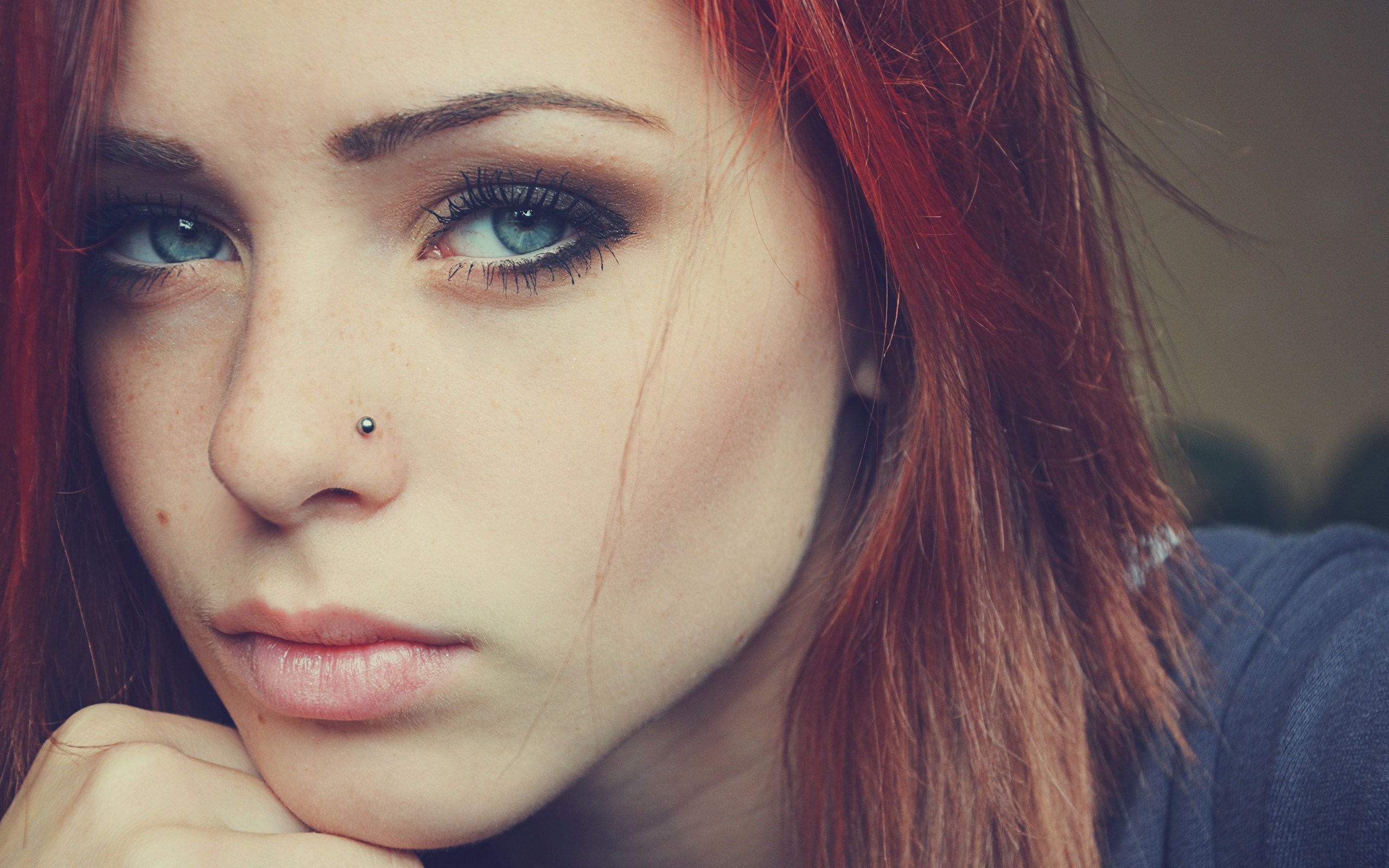Redhead Girl Piercing - Much Does It Cost To Get Your Nose Pierced , HD Wallpaper & Backgrounds