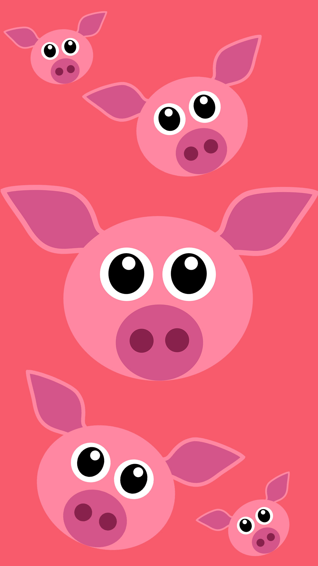 Cute Pig Lg G2 Wallpapers - Cartoon , HD Wallpaper & Backgrounds