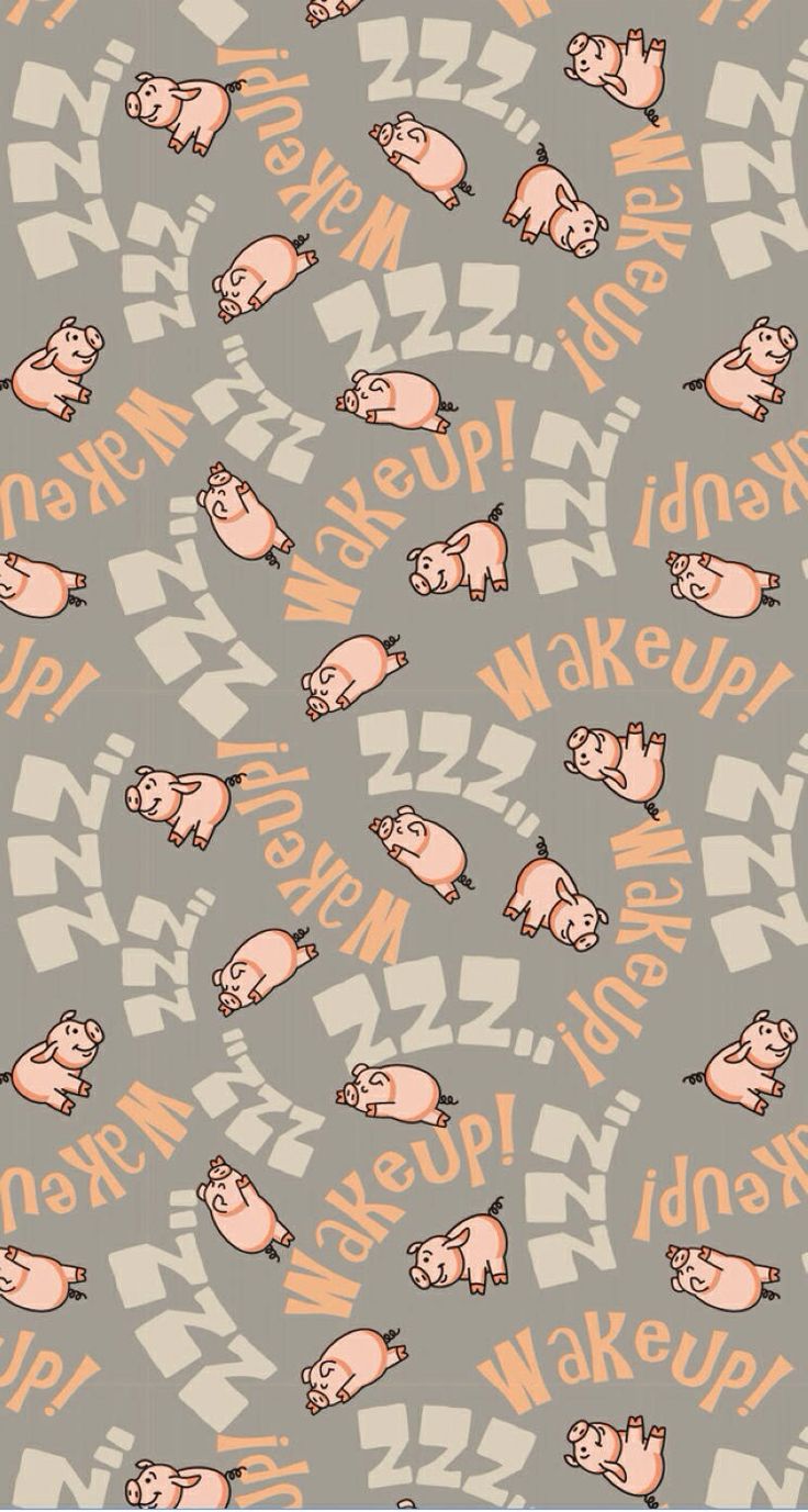 Pig - Cute Piggy Wallpaper For Iphone , HD Wallpaper & Backgrounds