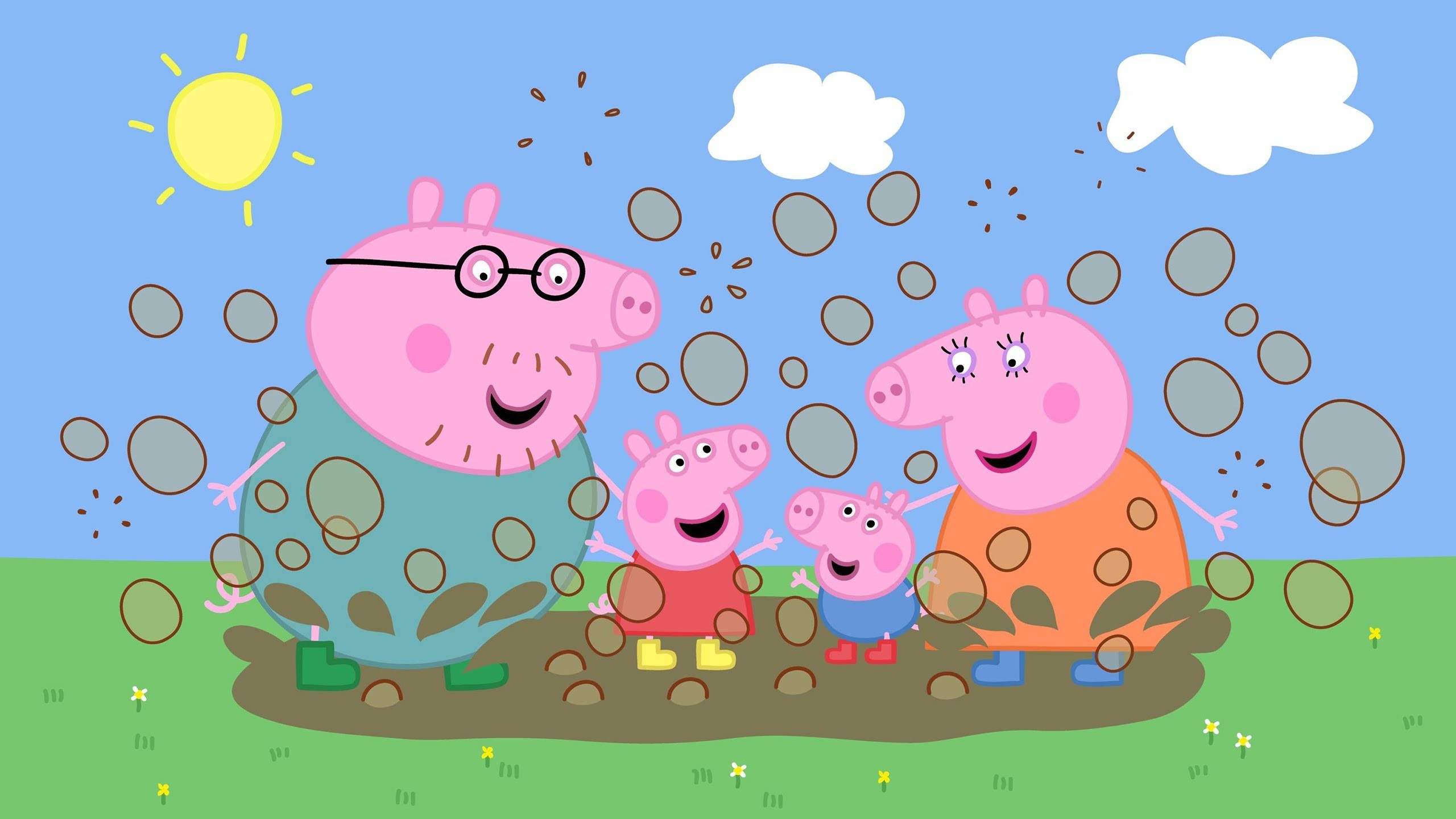 Coloriage Poney Fresh Hd Wallpapers Coloriage Imprimer - Peppa Pig Muddy Puddles Coloring Pages , HD Wallpaper & Backgrounds