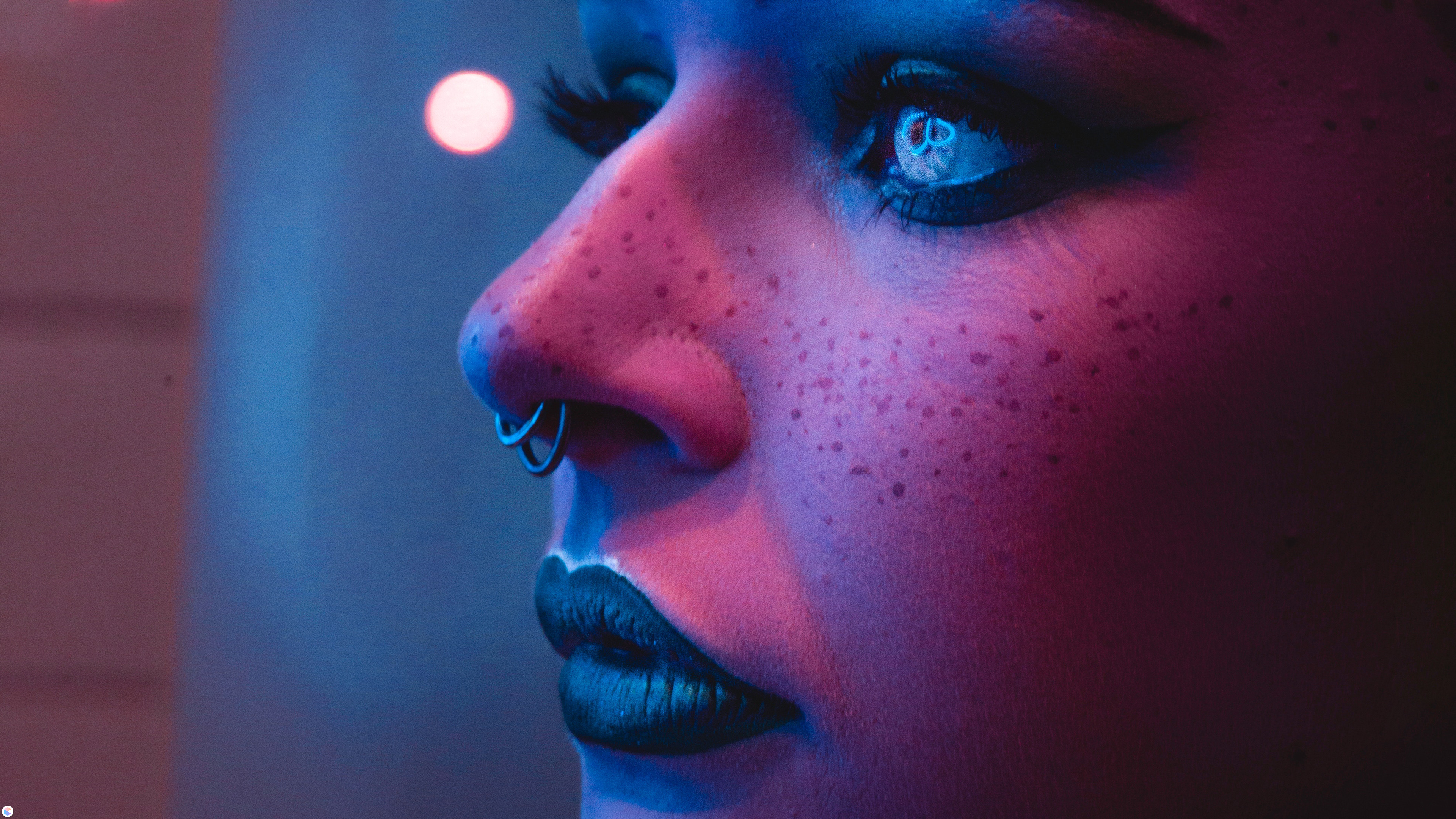#piercing, #digital Art, #artwork, #women, Wallpaper - Digital Art Piercing , HD Wallpaper & Backgrounds