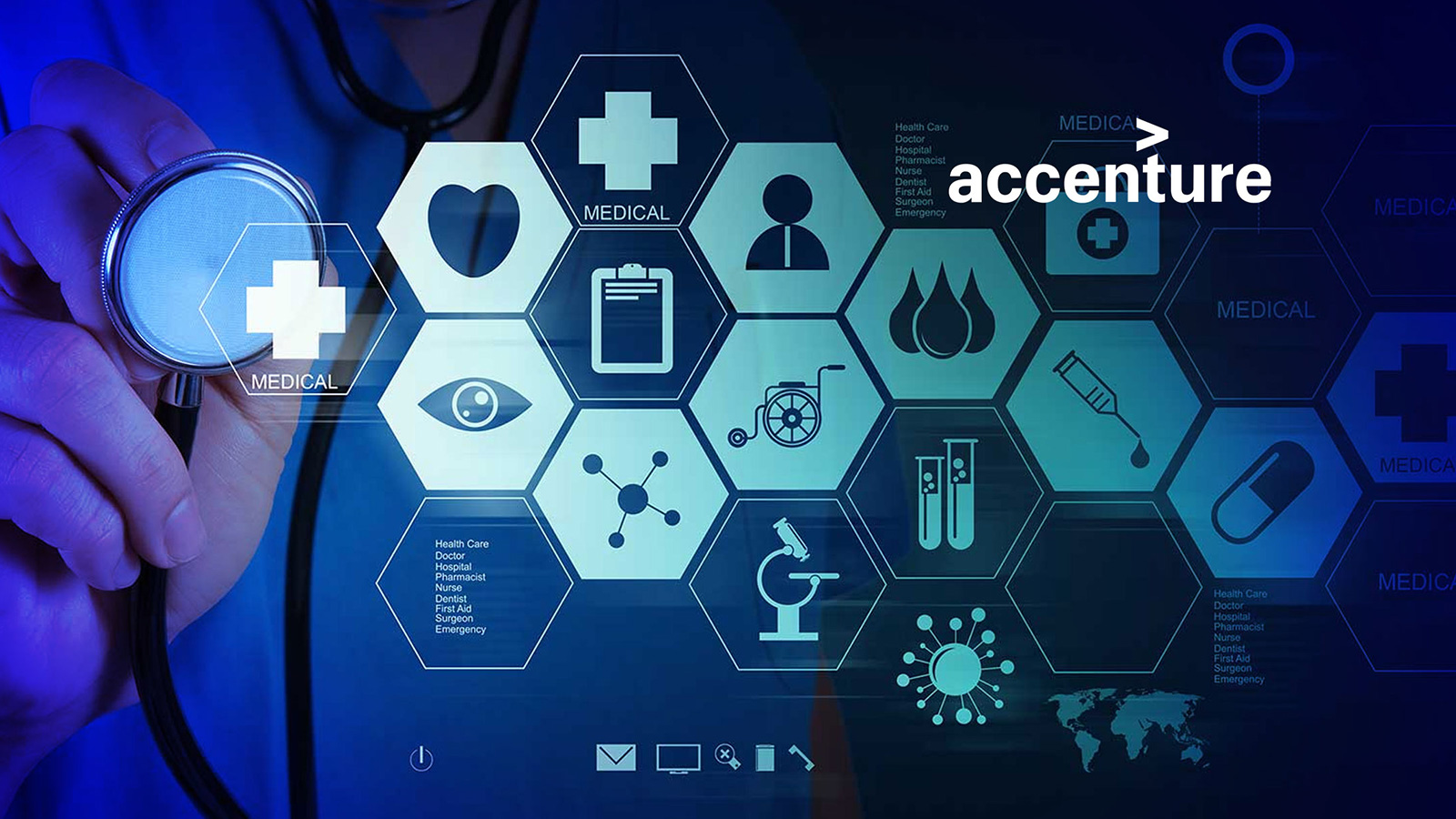 Accenture Wallpaper - Technology Healthcare , HD Wallpaper & Backgrounds